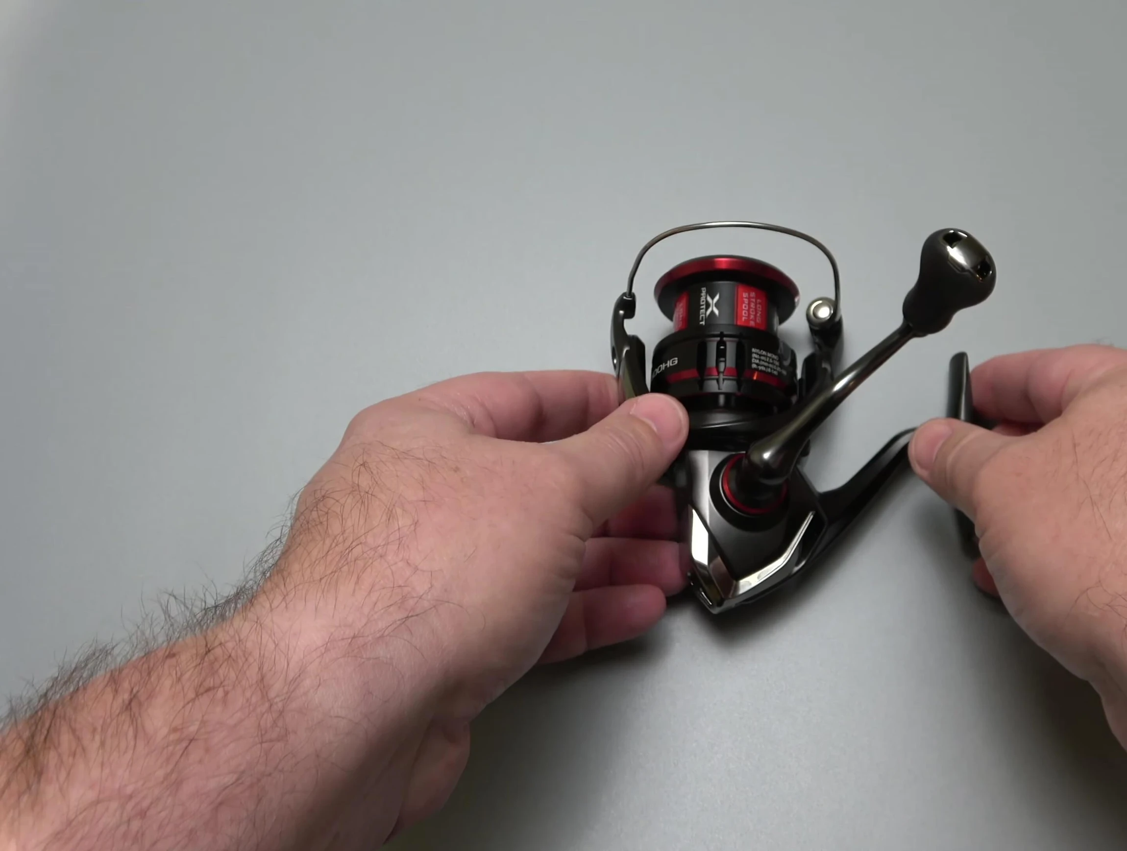 Final shot of the reel with J&H Tackle logo.