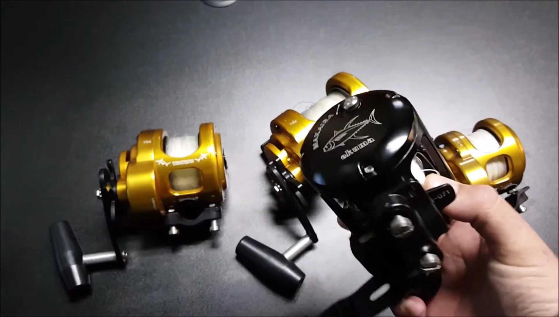 Makaira 10 reel close-up