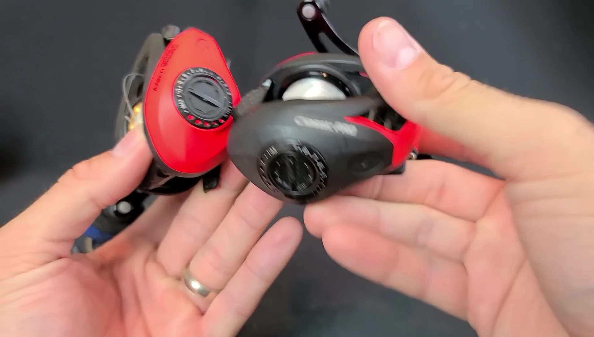 Side-by-side comparison of the Mach Smash and Classic Pro reels.