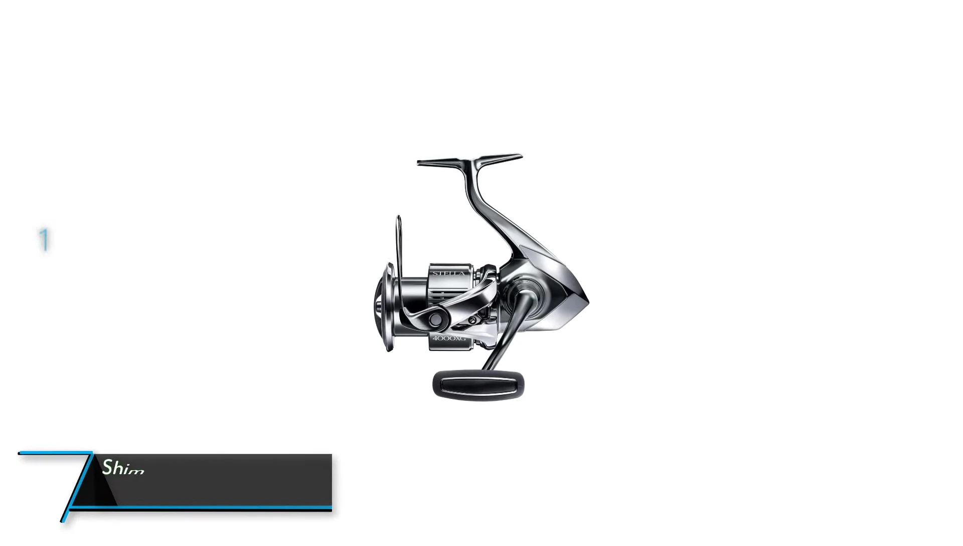 The Shimano Stella 4000XG FK spinning reel