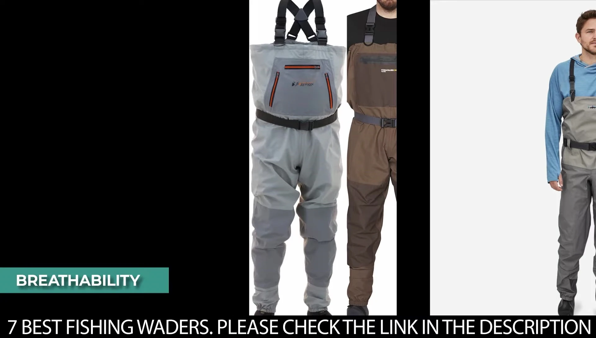 Visual representation of breathable wader material.