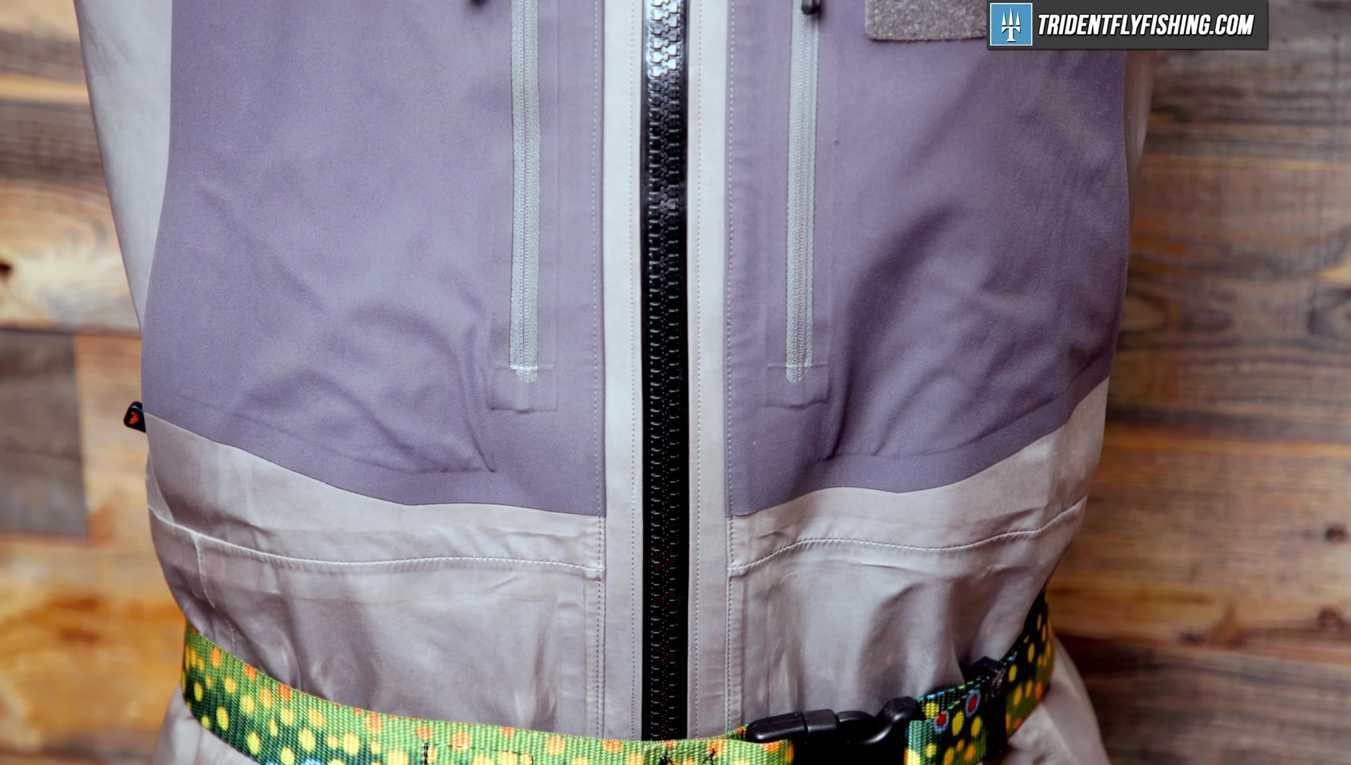High-end wader details