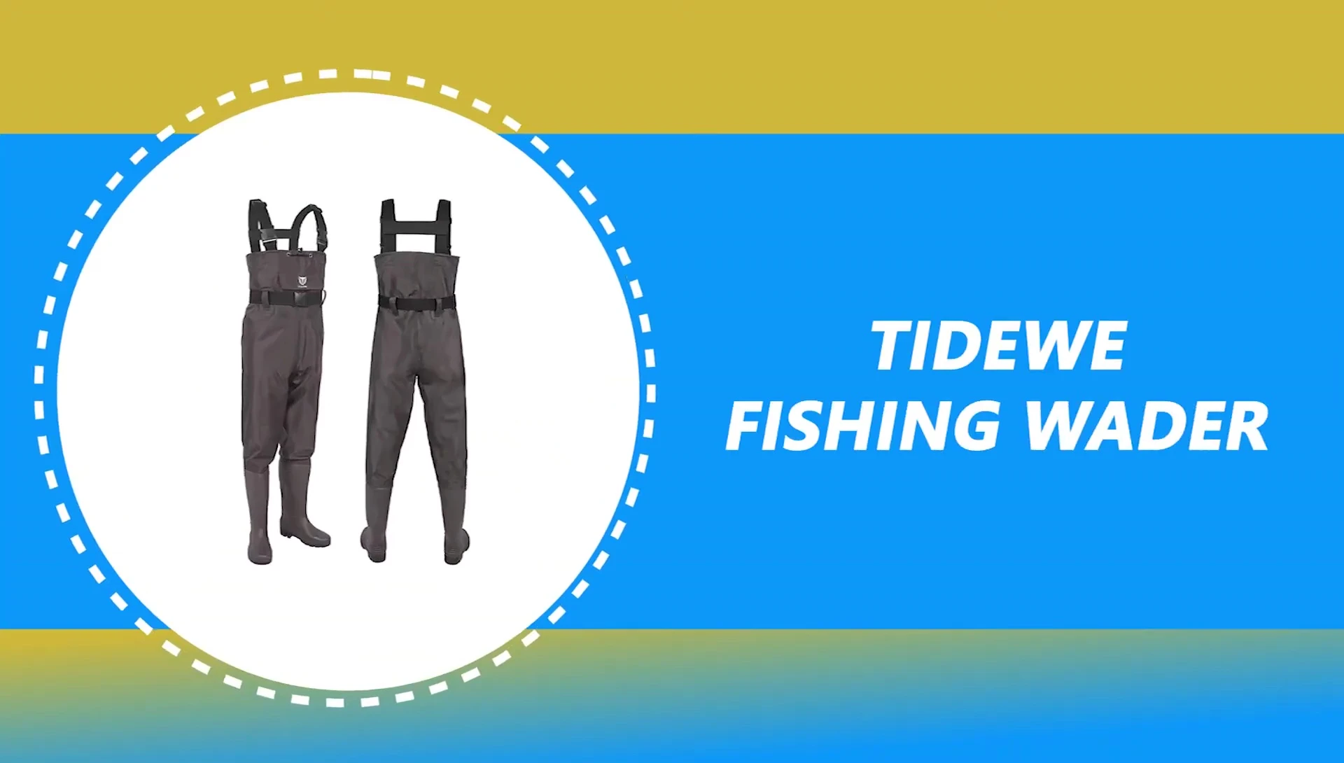 Tideway Fishing Wader close-up shot