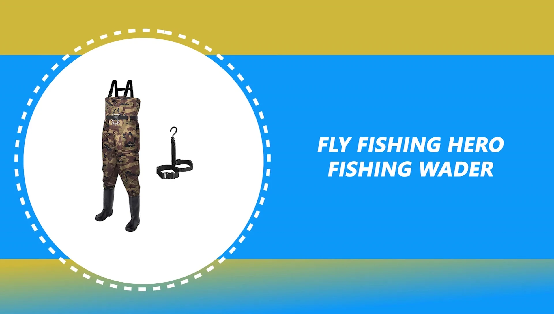 Fly Fishing Hero Fishing Wader model