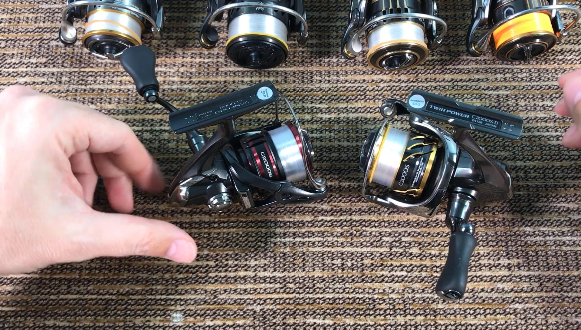 Introduction of Shimano Twin Power comparison.