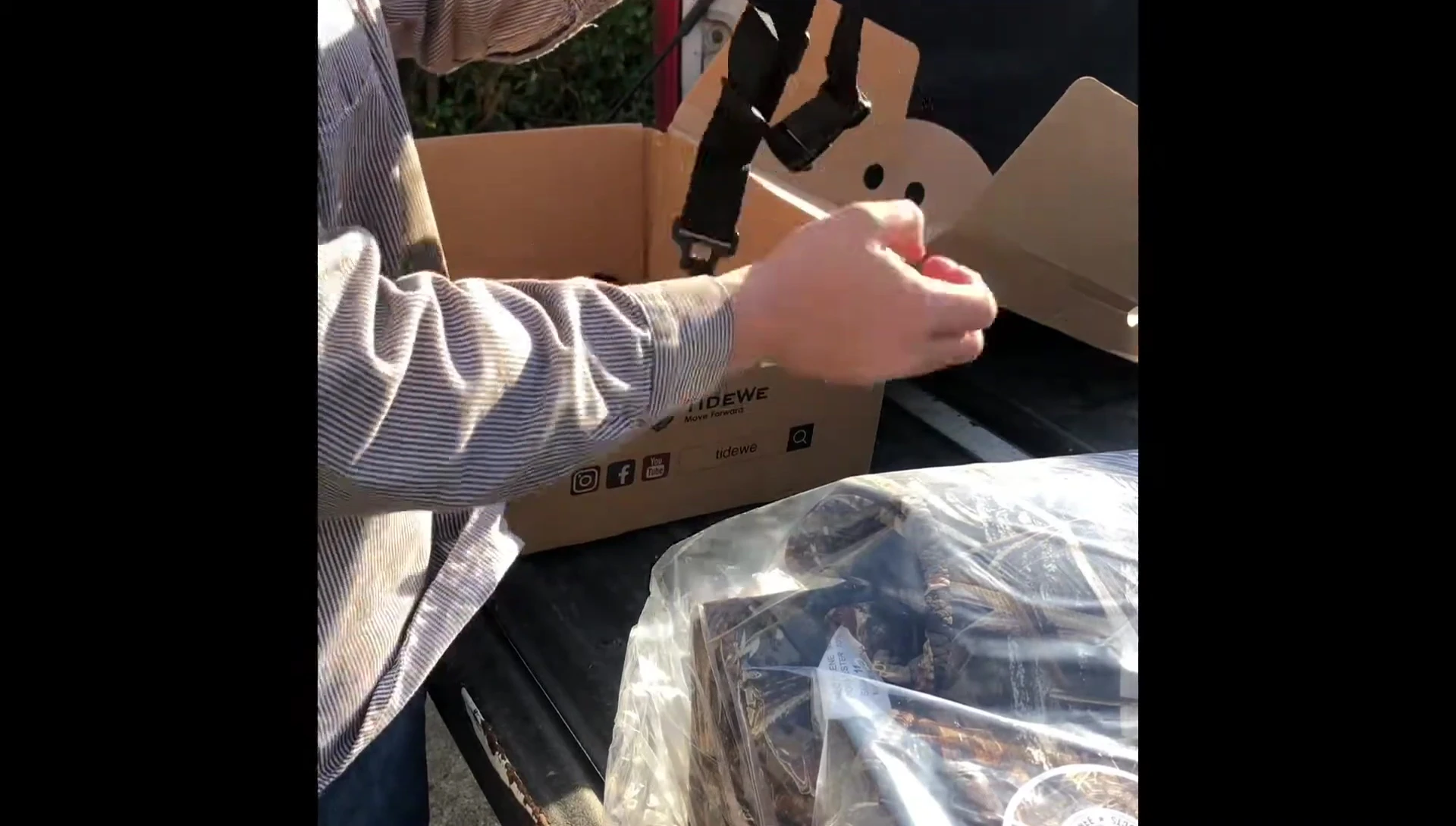 Wader hangers shown