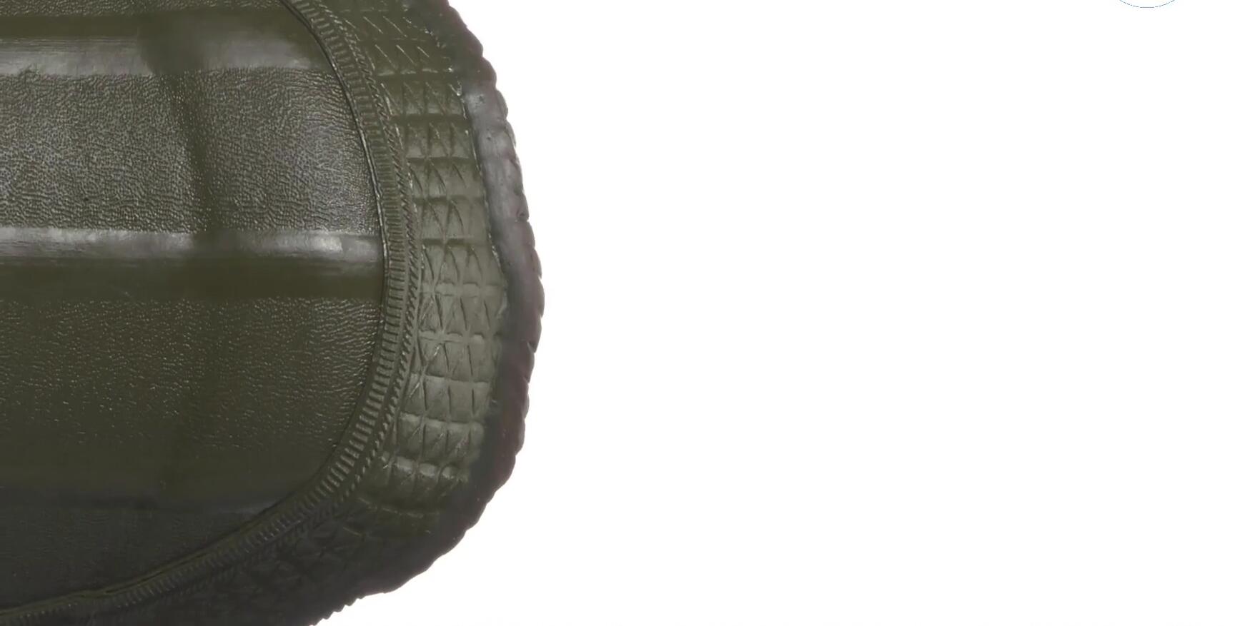 Interior of the Lacrosse boot showing the wool felt lining