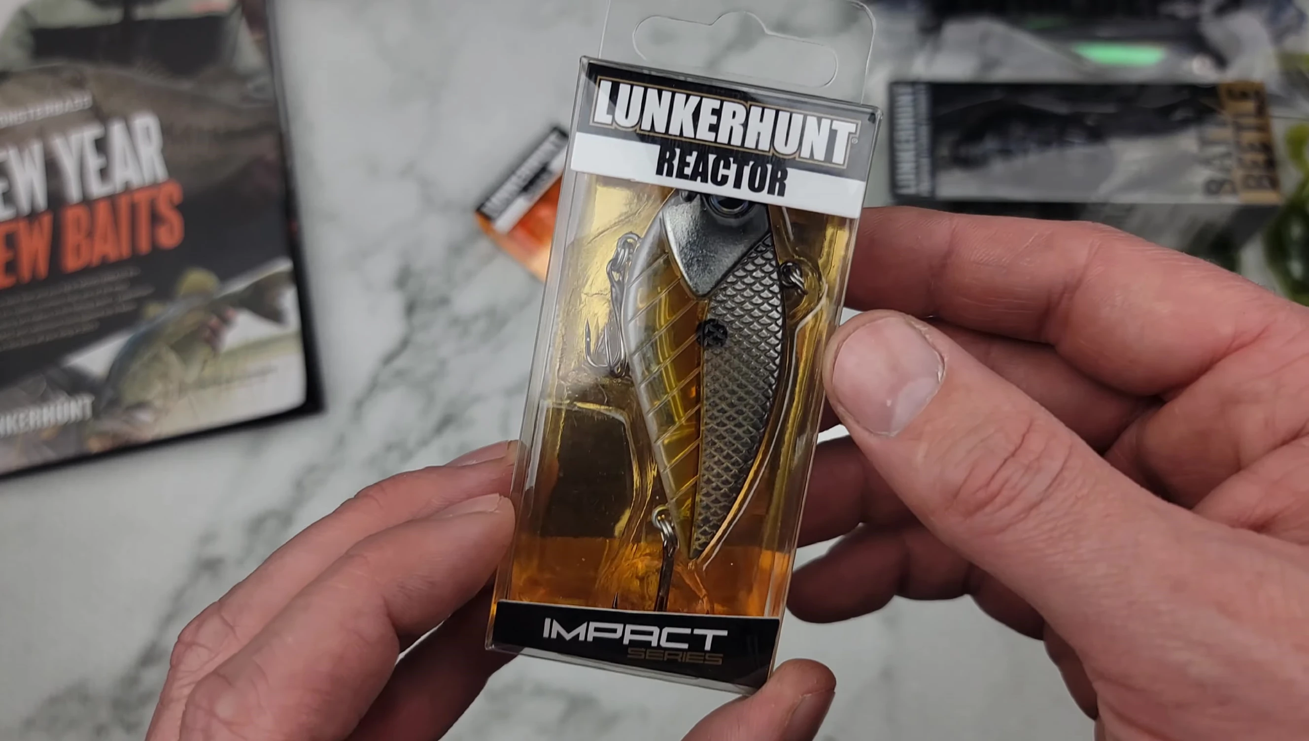 The Impact Series Popper and Reactor crankbaits showcased.
