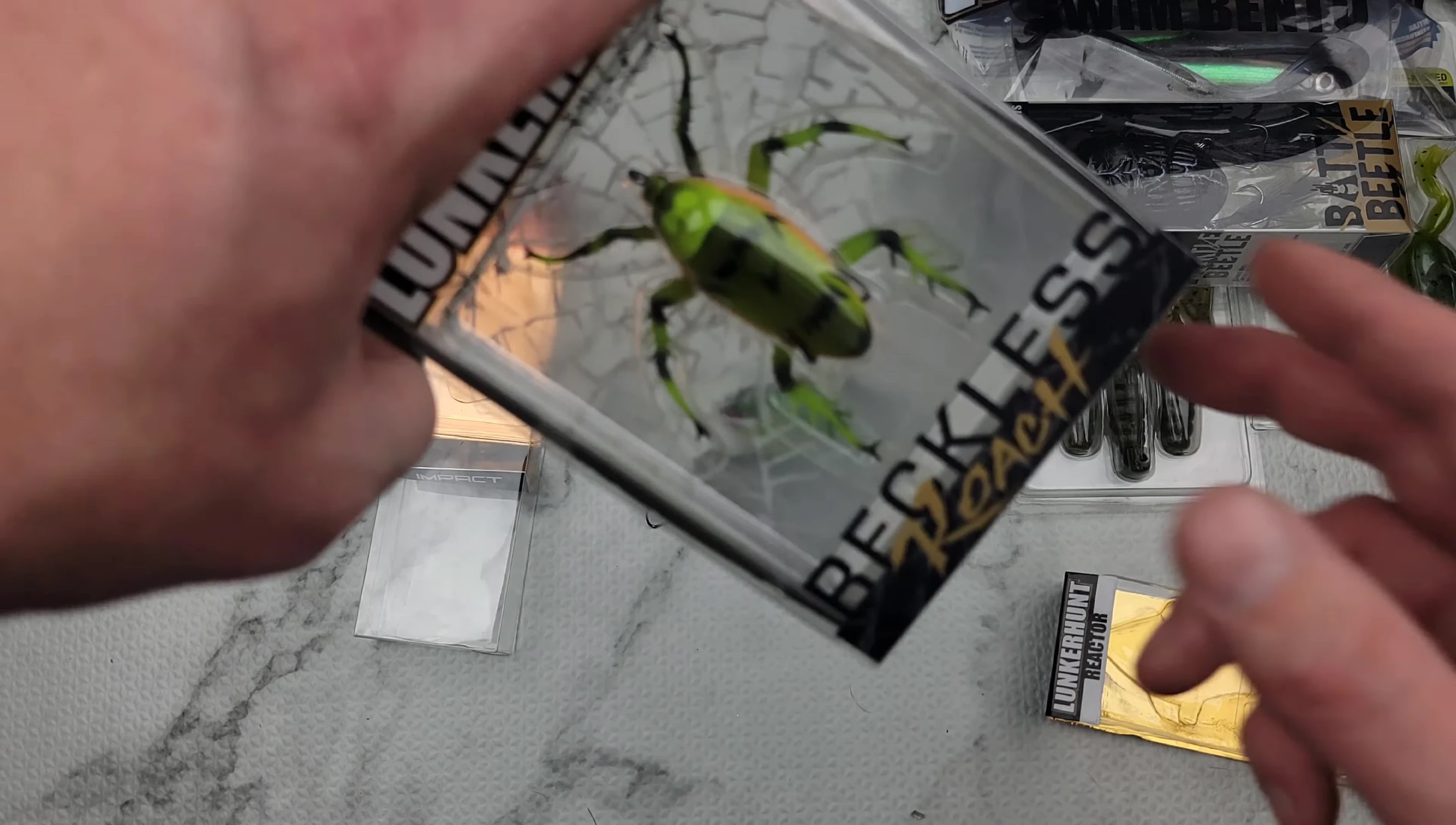 The Reckless Roach displayed.
