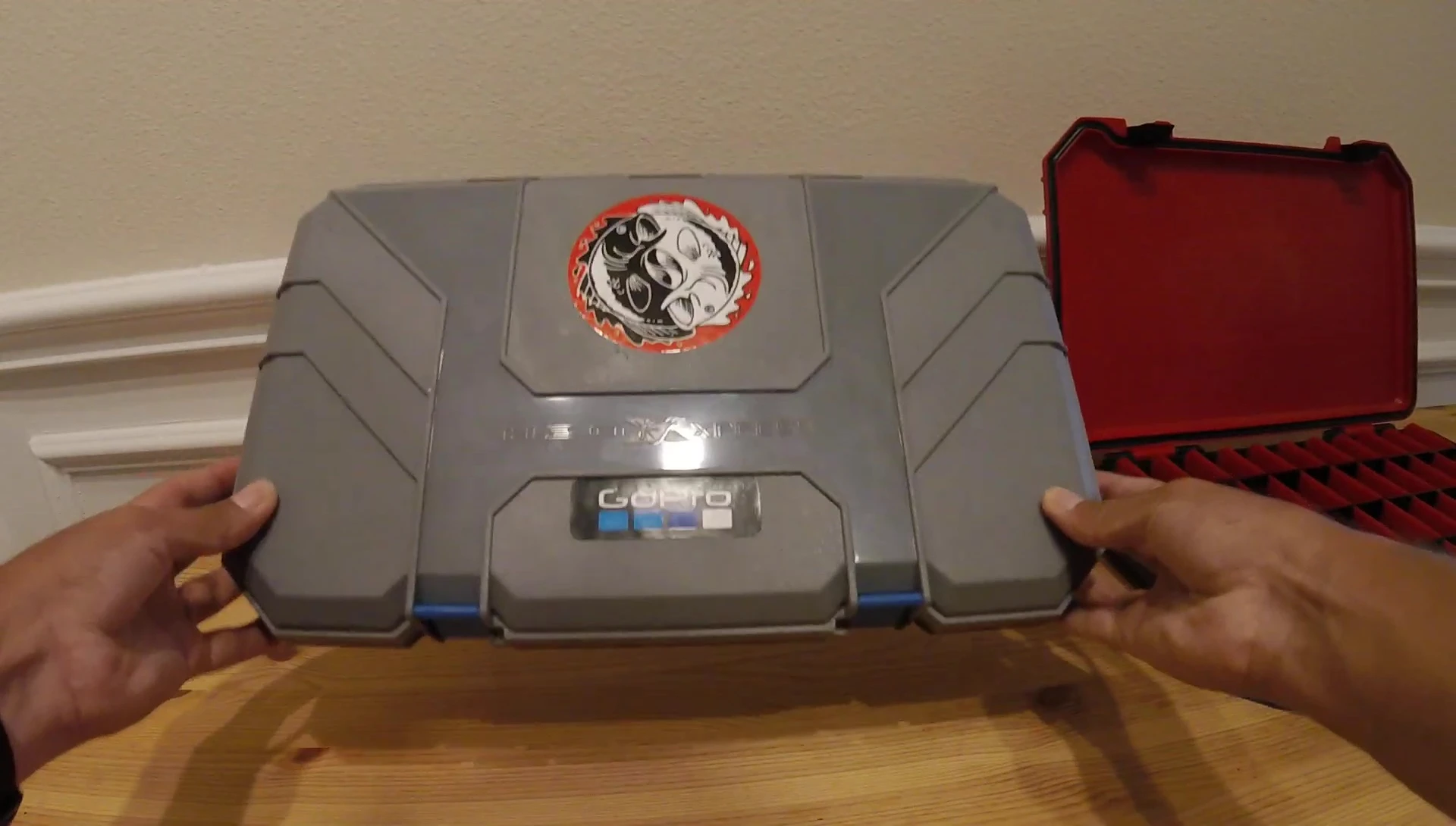 H2O Express Terminal Box with latches visible.
