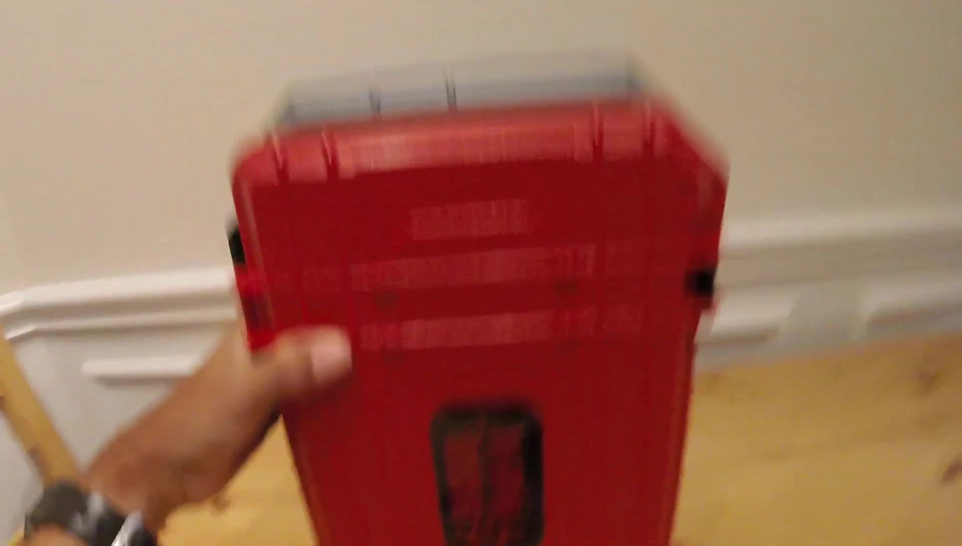 Comparing the height of the H2O Express and Bass Mafia boxes.
