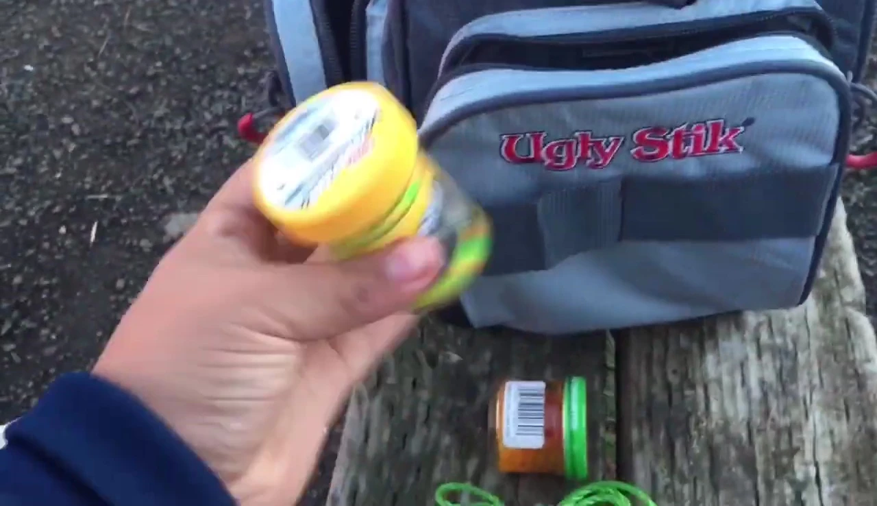 Power bait in the side pockets