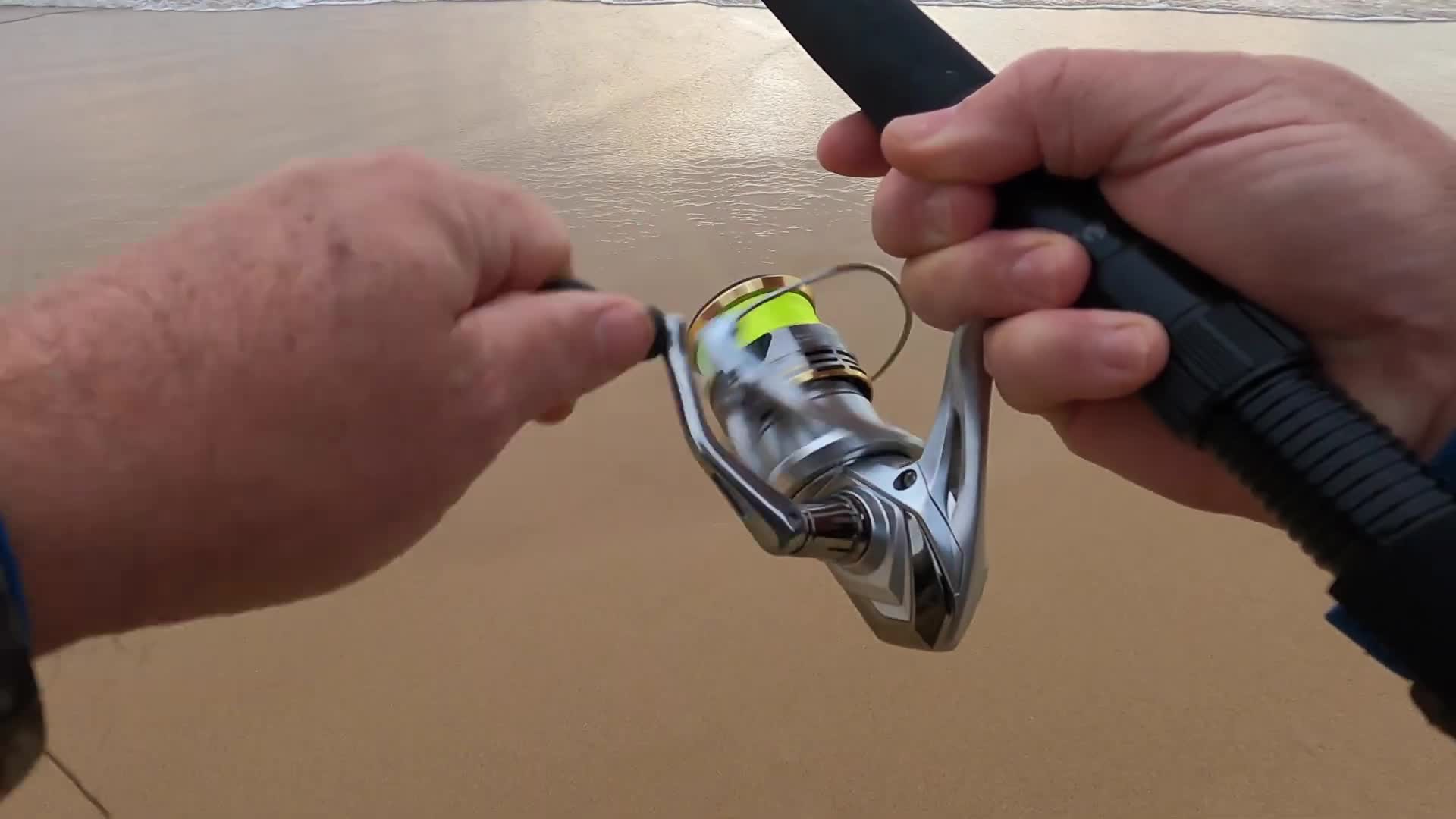 Close-up of the Shimano Sedona reel box