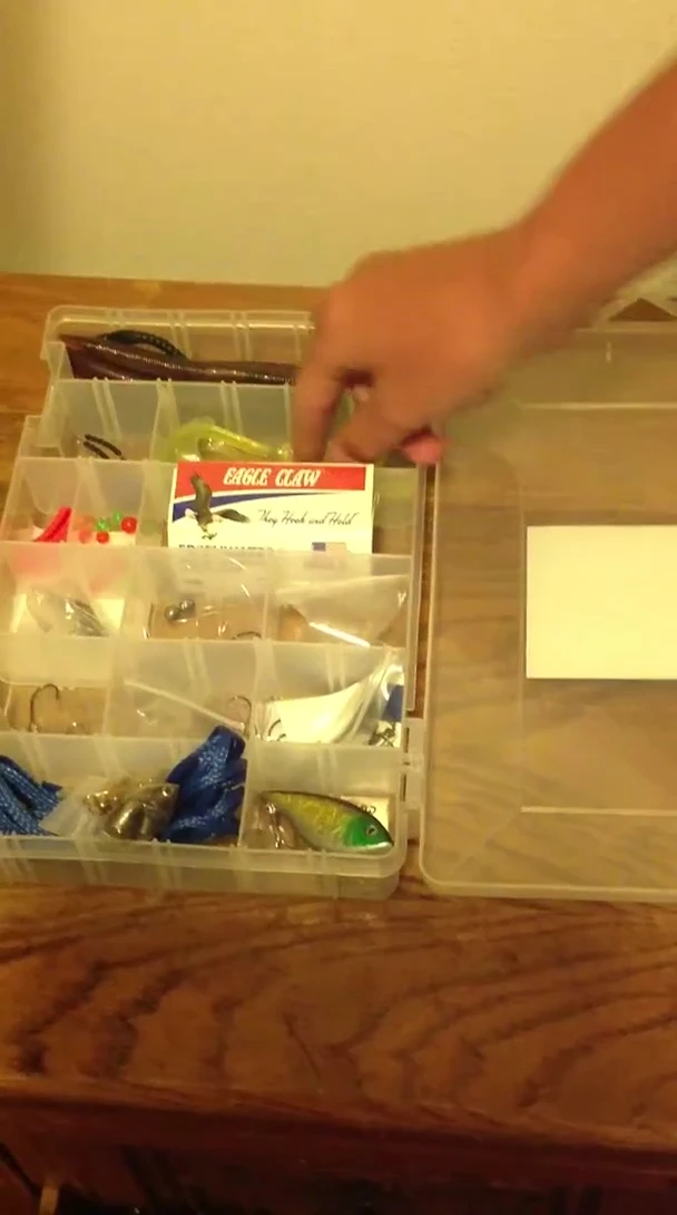 The yellow jigs included in the kit