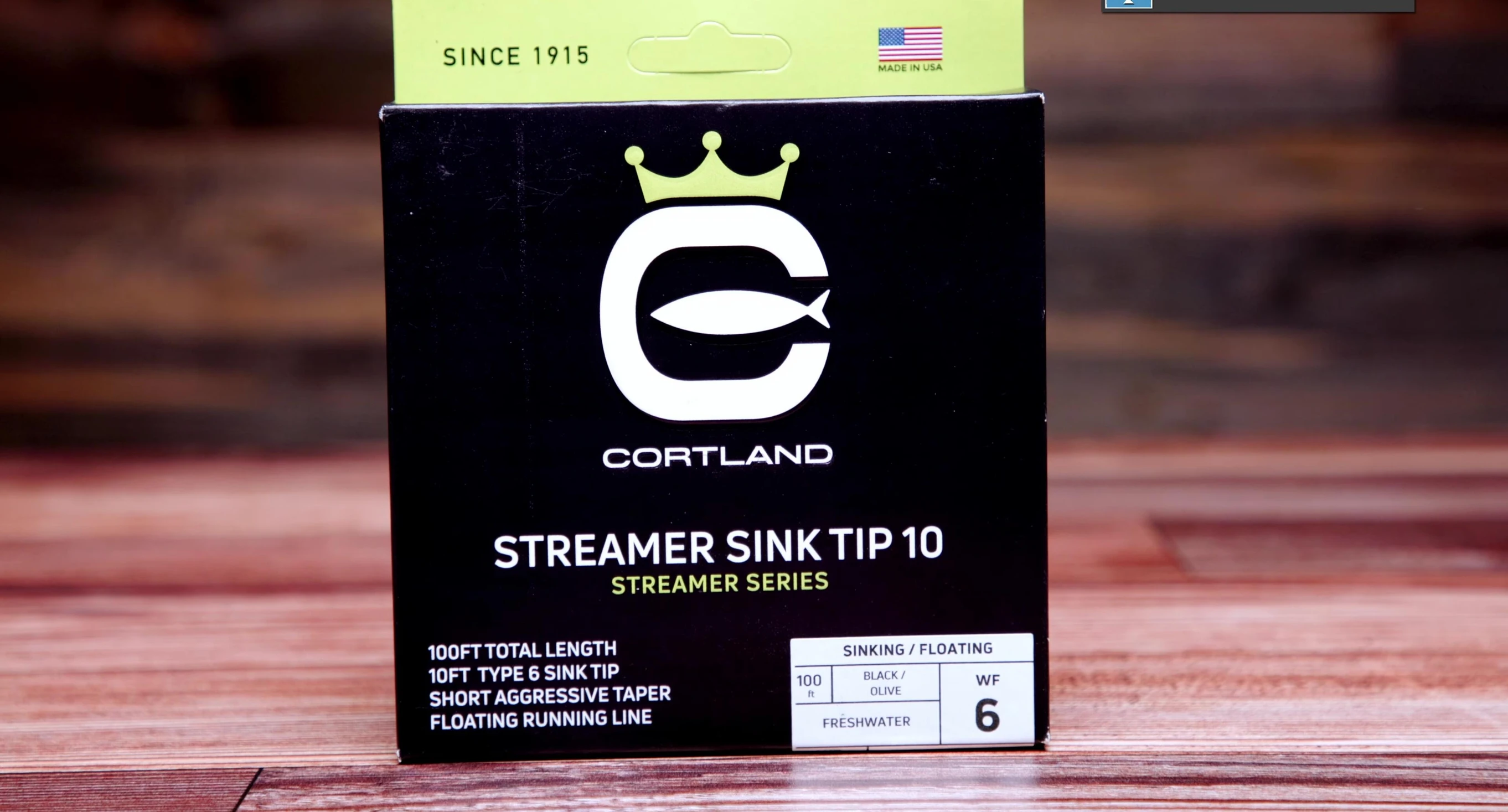 Image showing a sink tip fly line