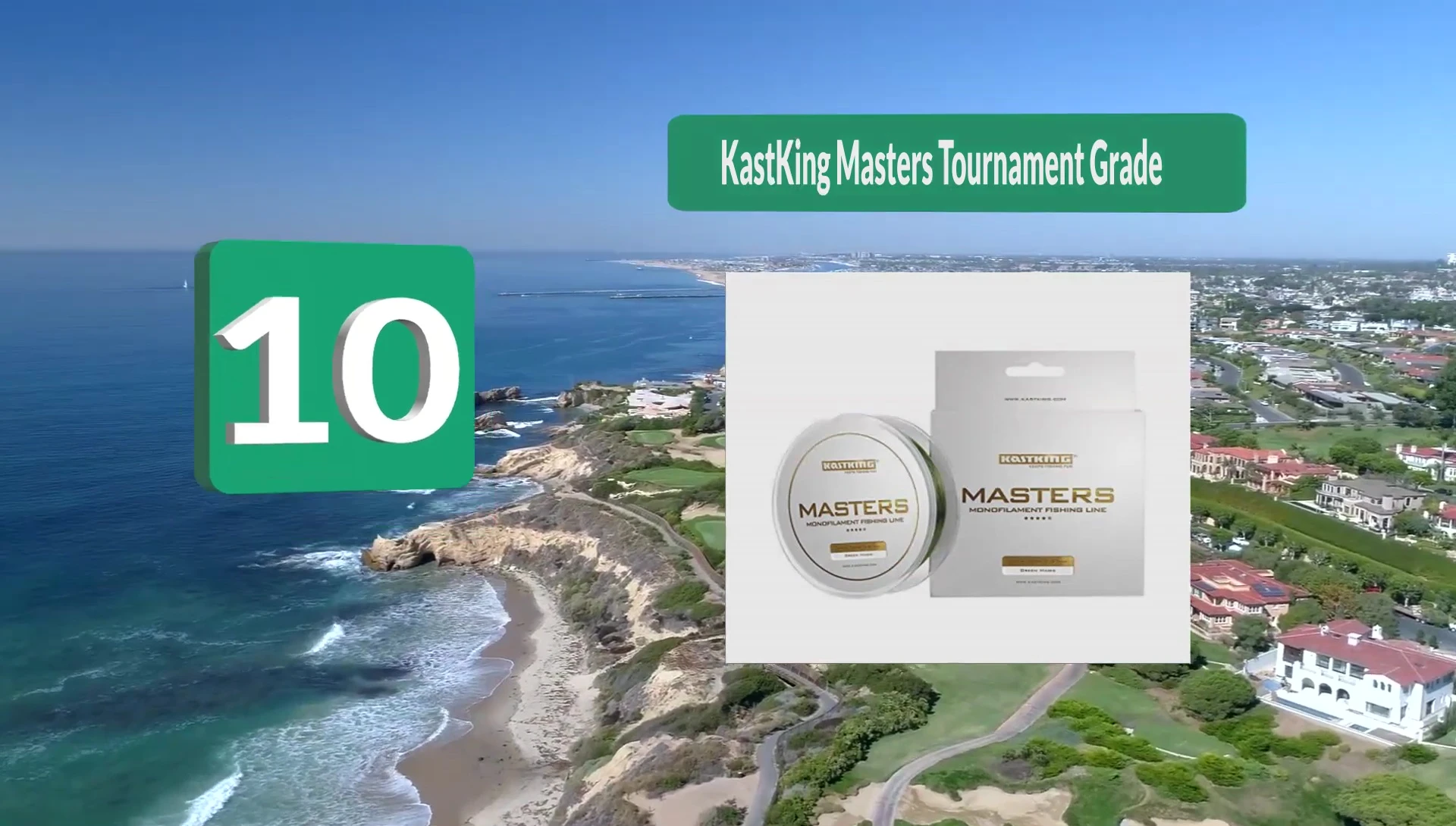 Close-up showcasing the vibrant colors of the Cast King Masters Tournament Grade line