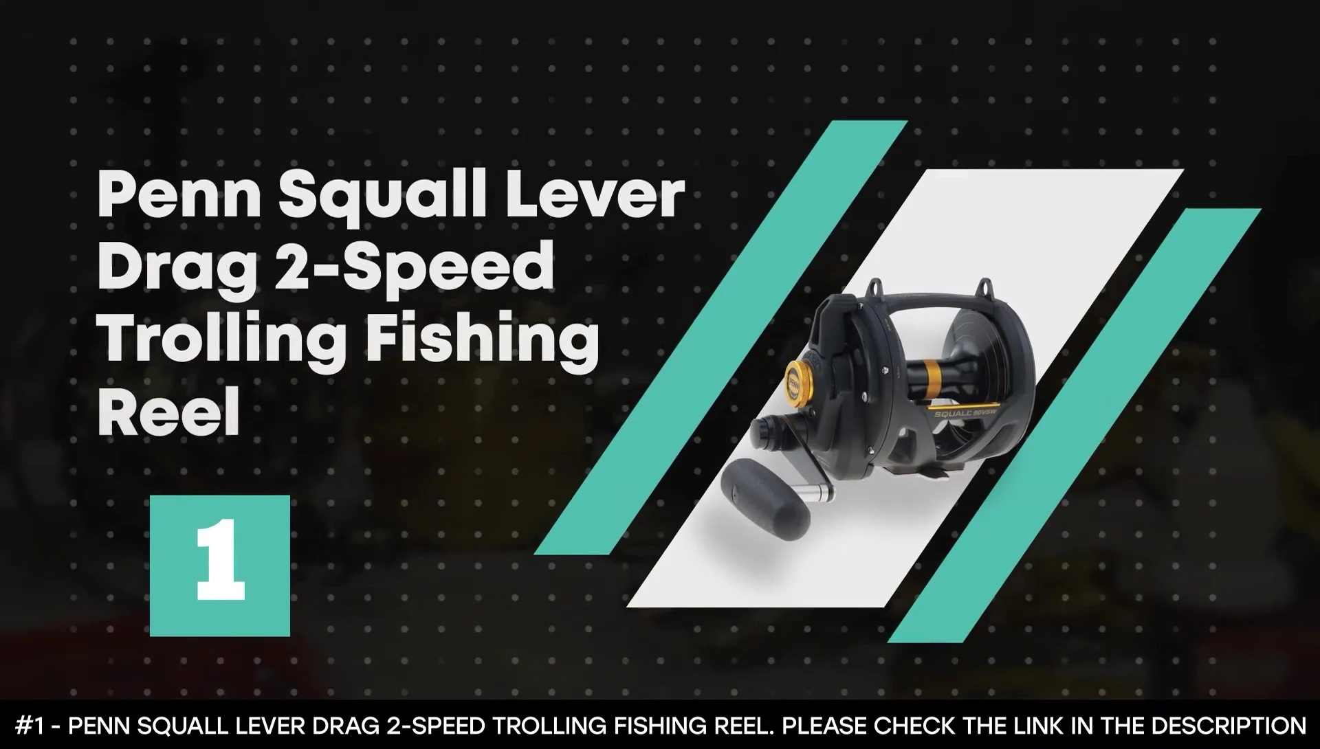 Penn Squall Lever Drag Two-Speed Reel