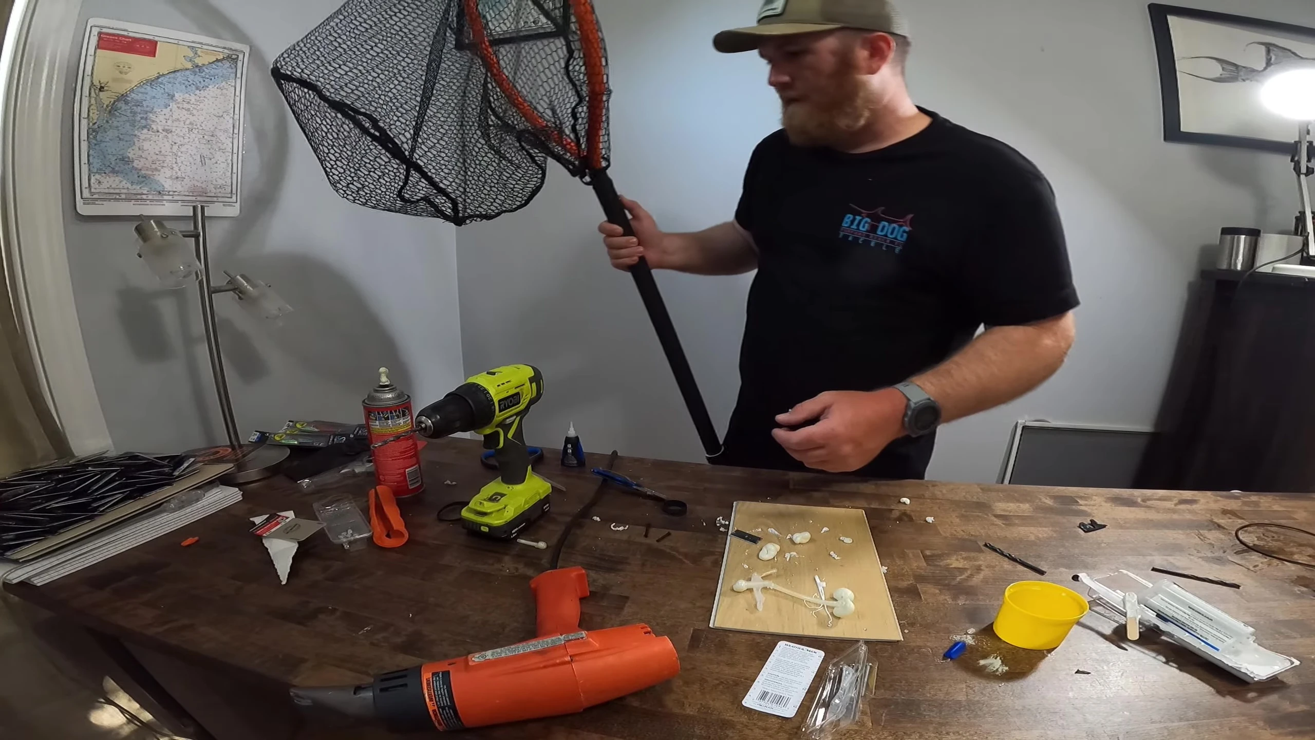 Attaching the Nylock nuts