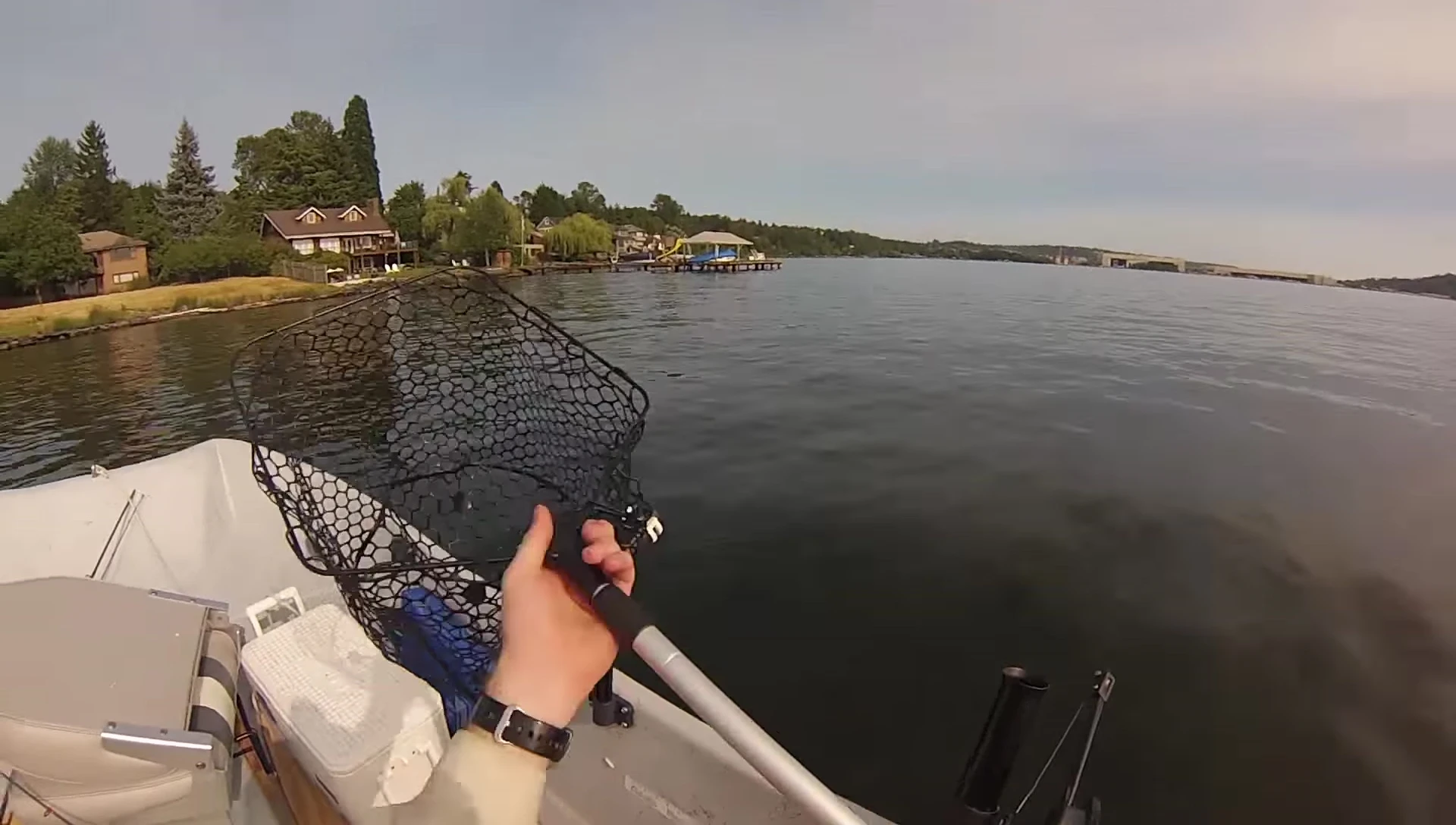 Demonstration of the full extension of the Ego Reach net