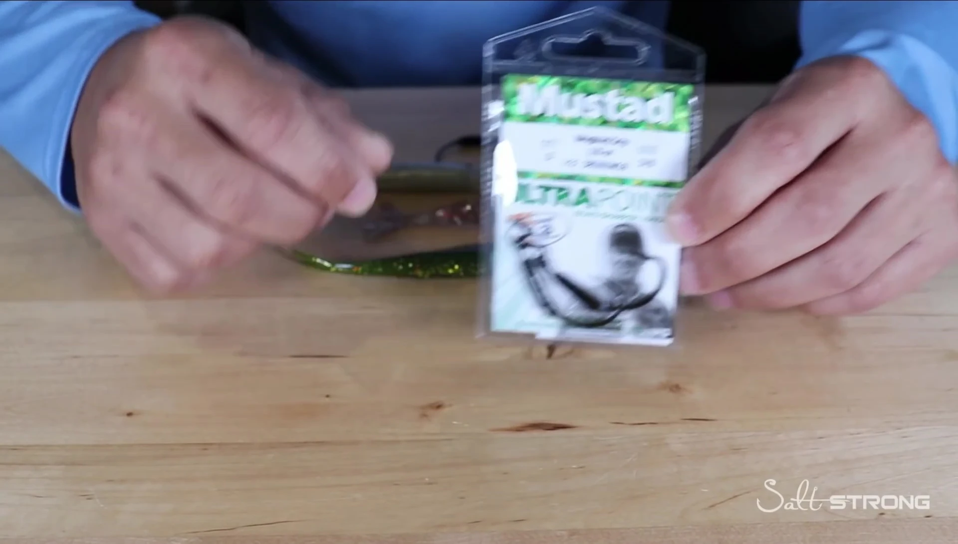 Close-up of Z-Man soft plastic lure