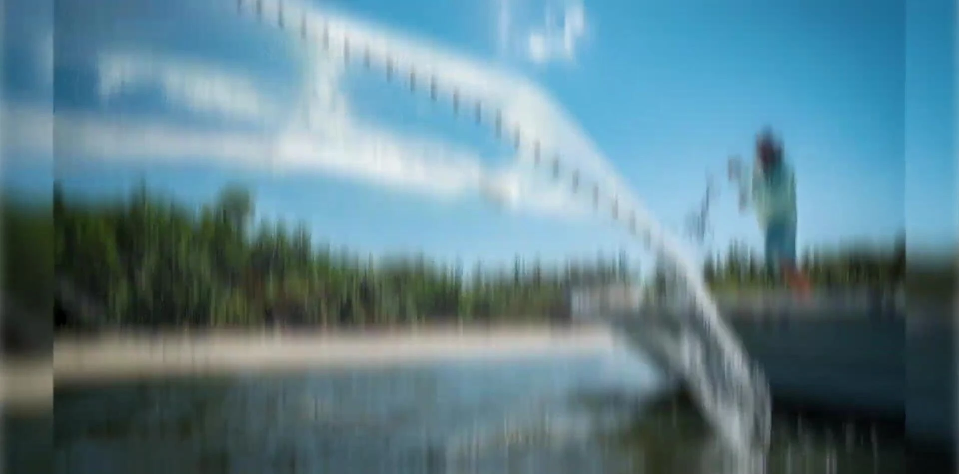 The long hand line of the Wide Open net
