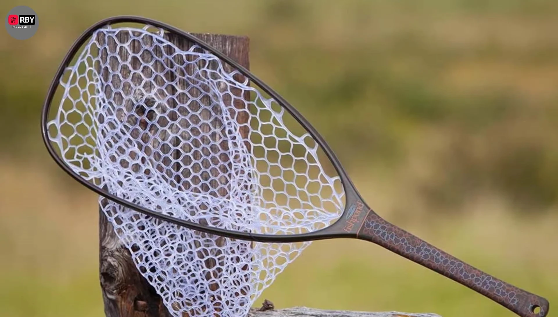 Image showcasing the carbon fiber material of the net