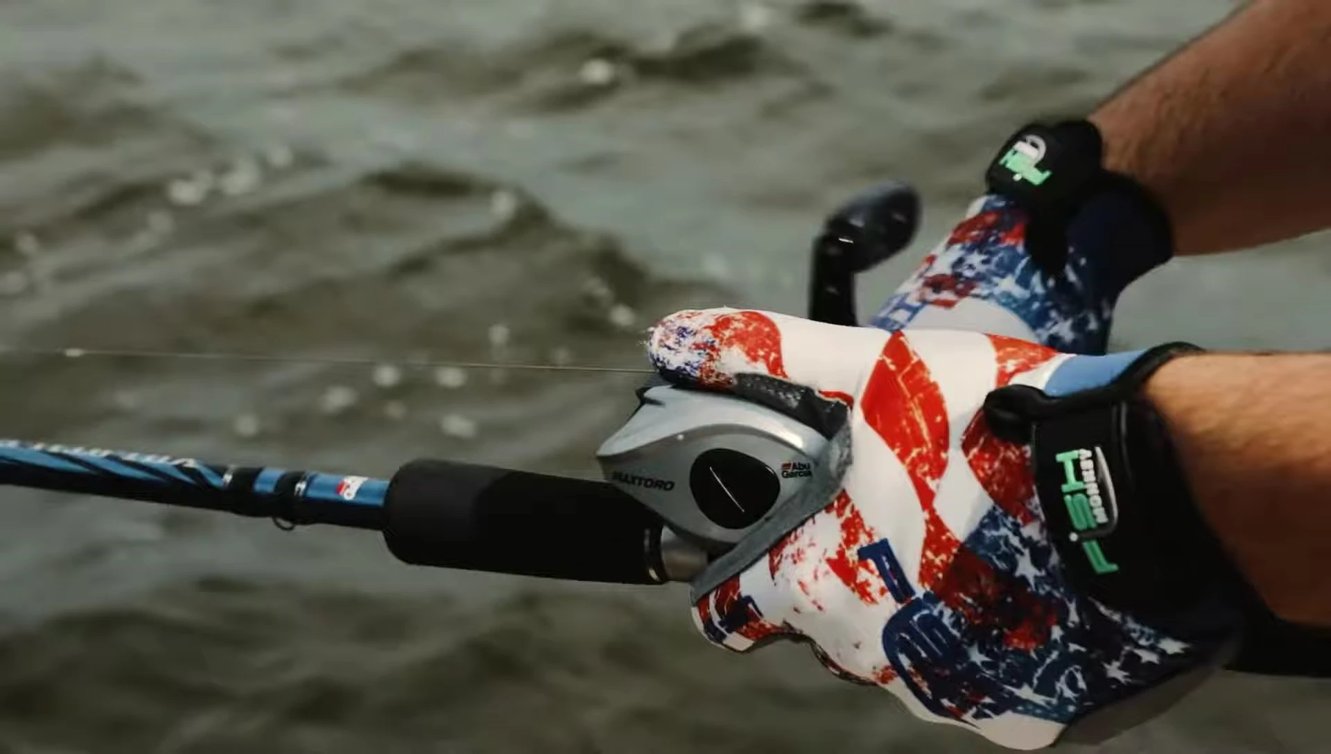 Close-up of the Freestyle Glove showing its grip.