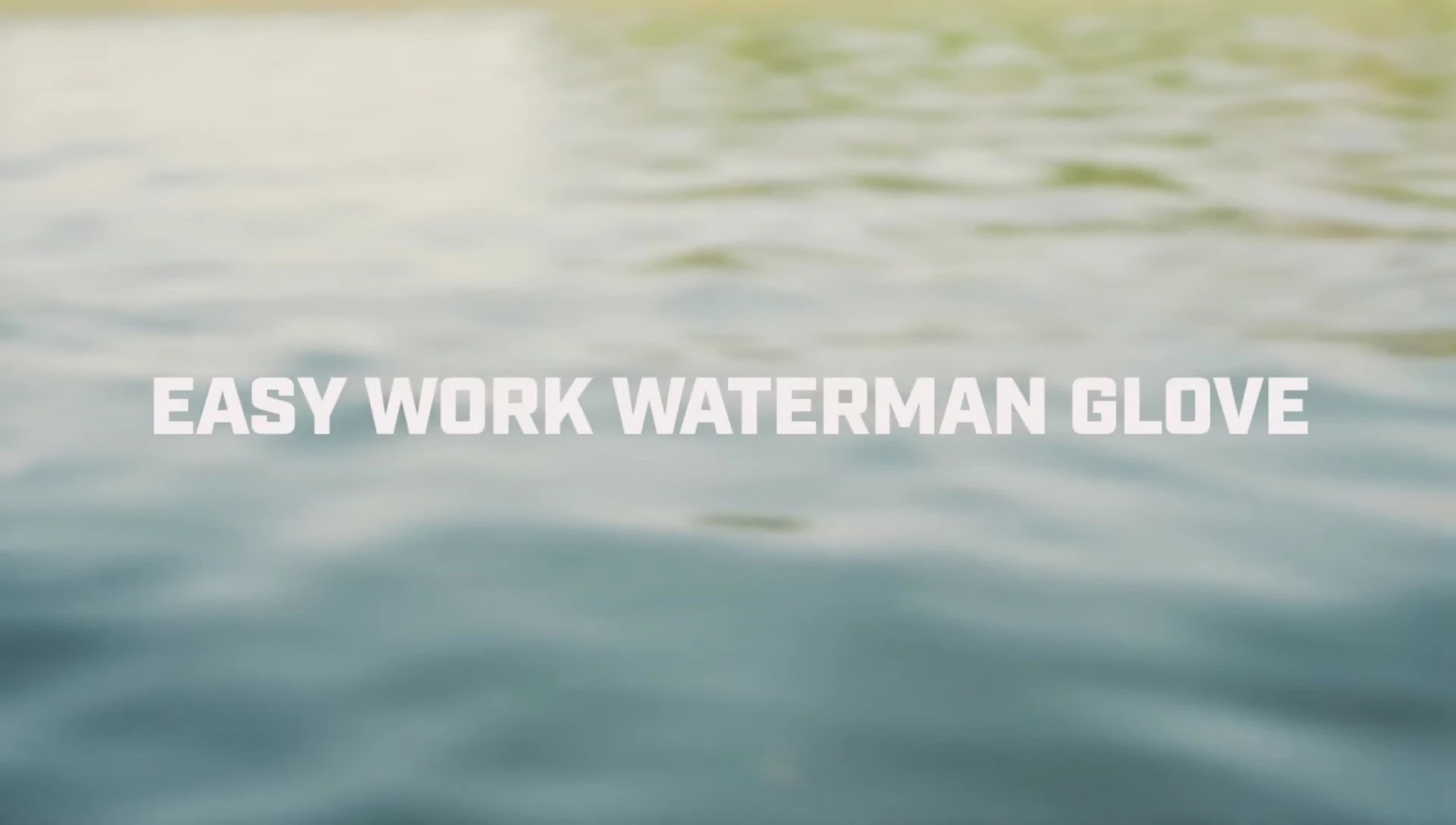 The Fish Monkey Easy Work Water Man Glove in action.