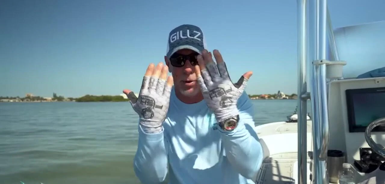 Various styles of Fish Monkey Gloves displayed
