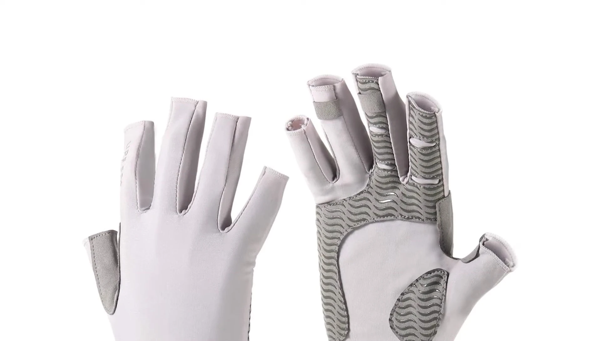 Pouth UV Protection Fingerless Gloves displayed