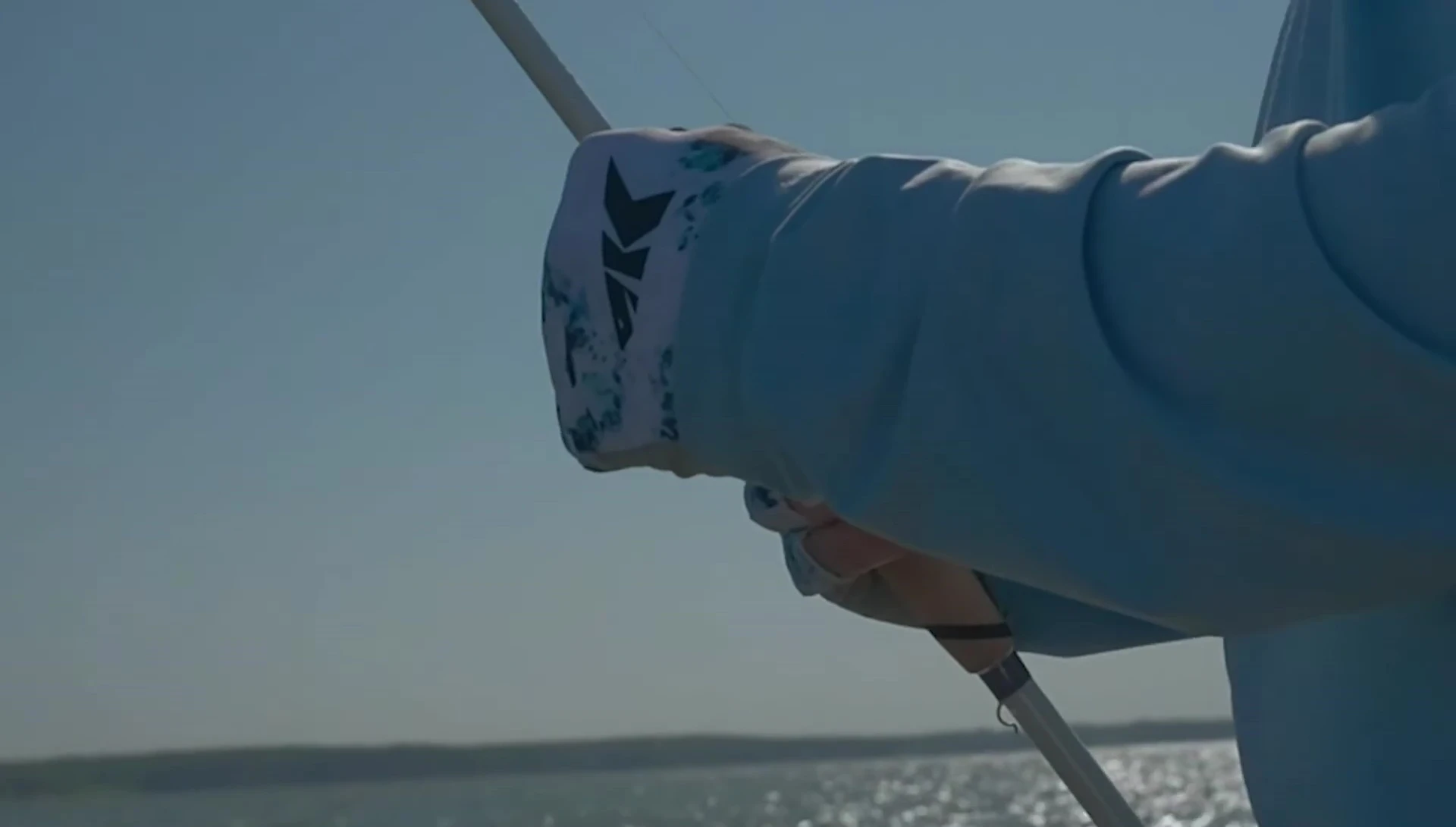 Close-up shot of Cast King gloves showing flexibility
