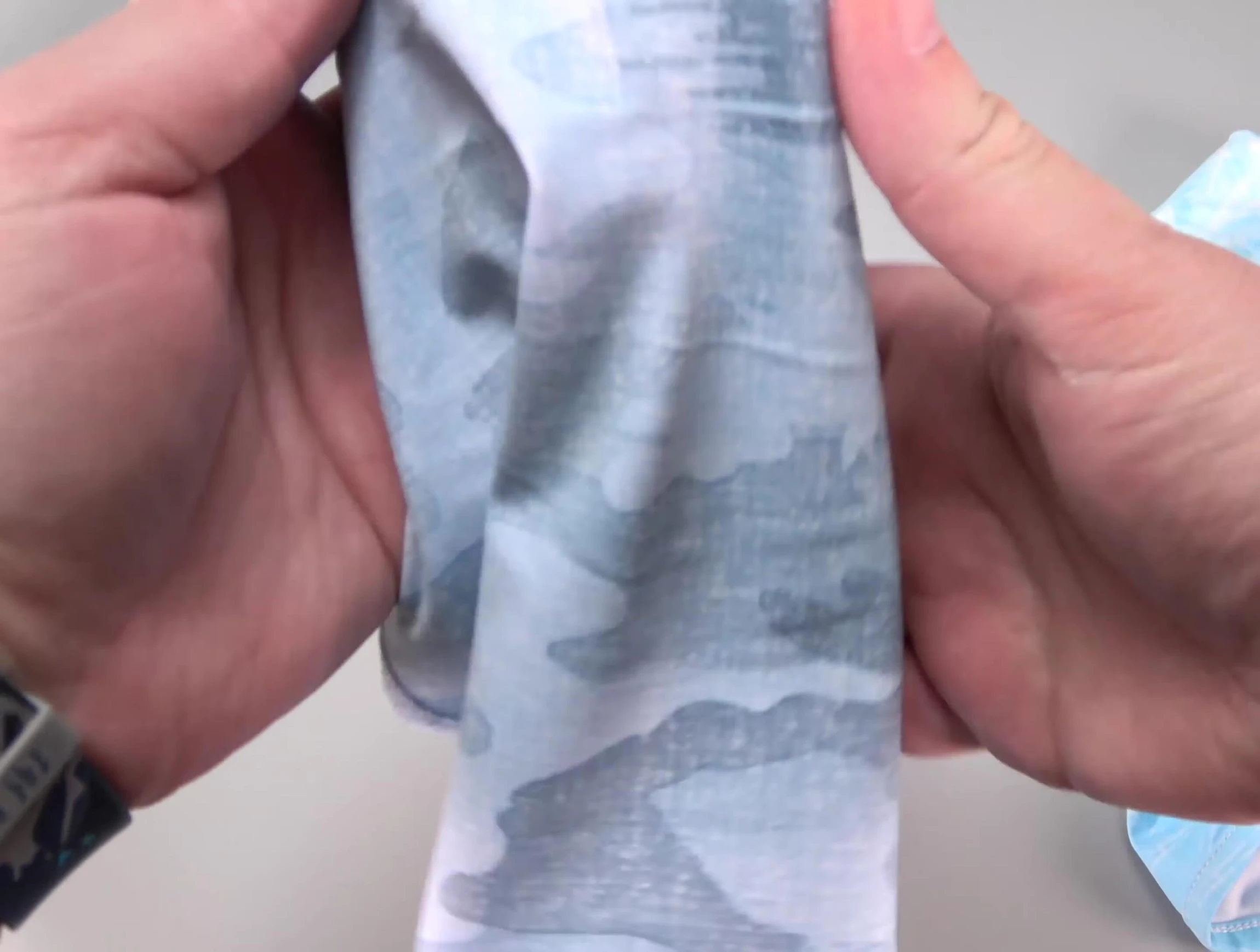 Both colors of the sunshields side by side.