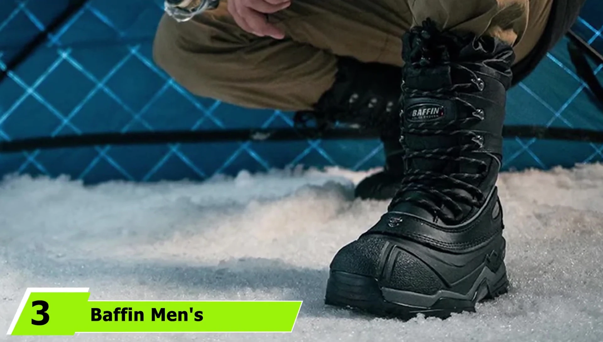 Baffin Men's Monolith Boots showing the overall design.
