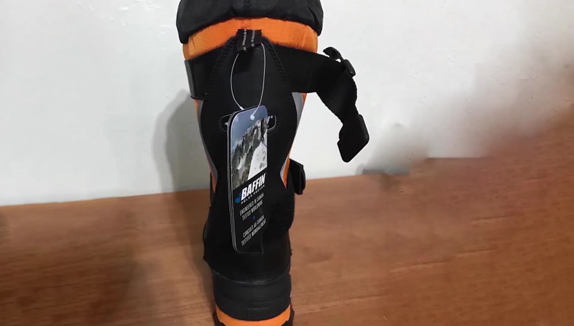 Close up of the sole showing the grip technology.