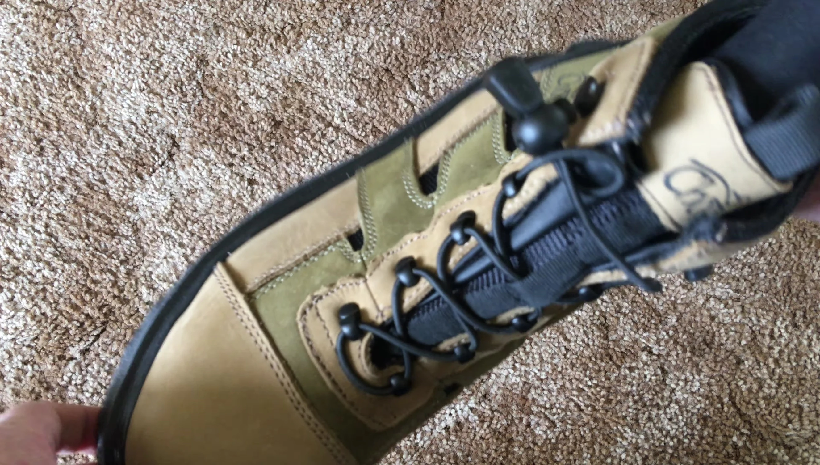 Final shot of the boots