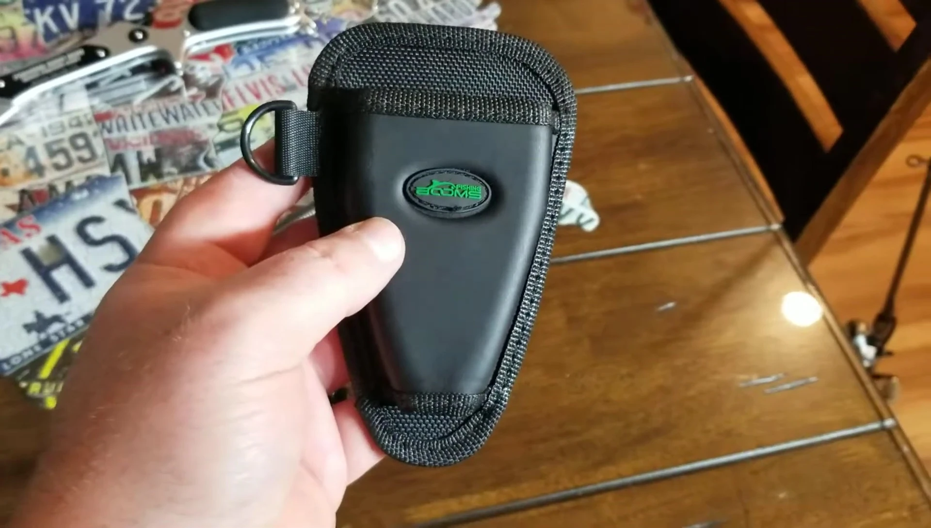 The nylon sheath for the pliers.
