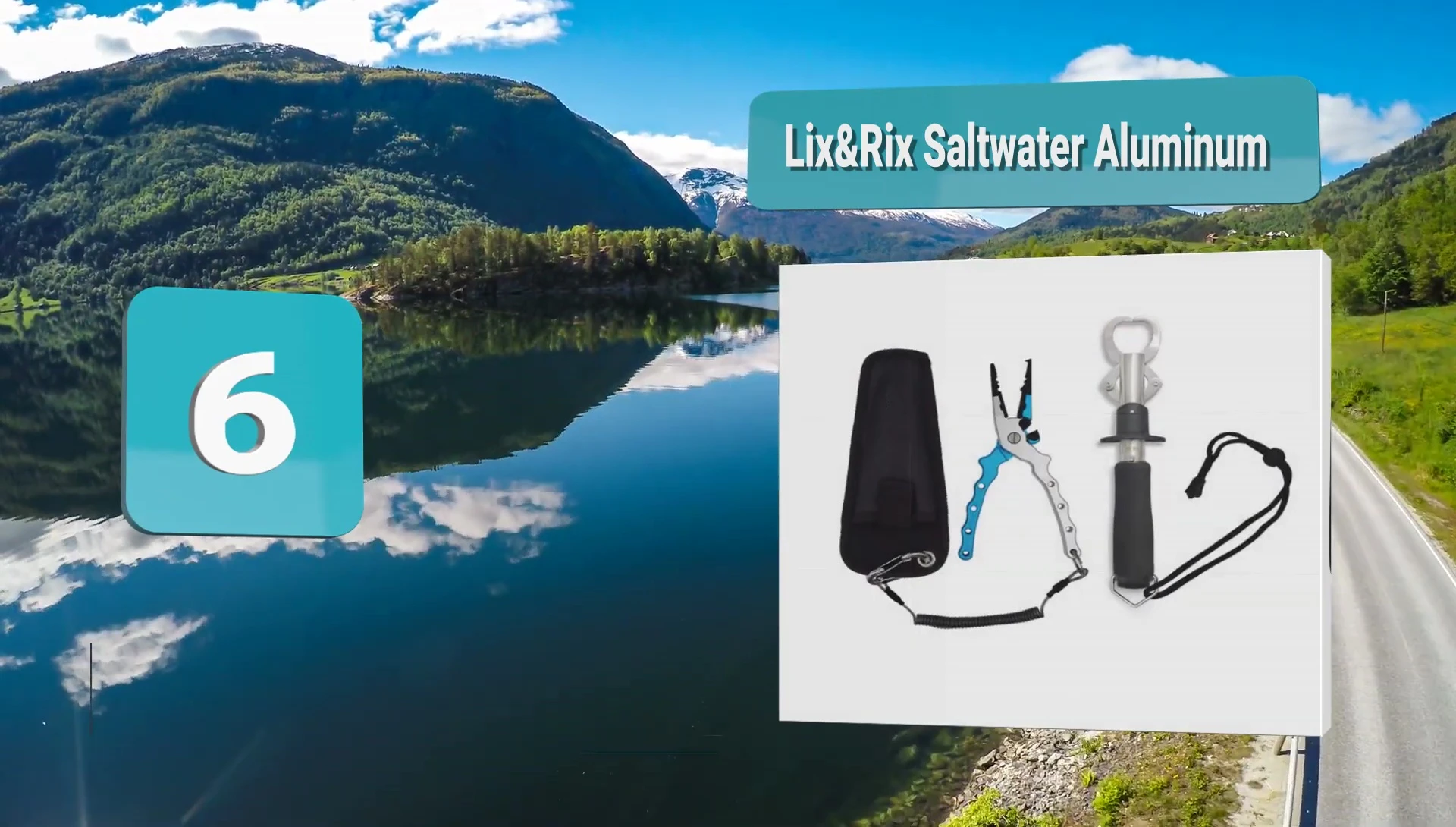 Li X and Rick Saltwater Aluminum Pliers