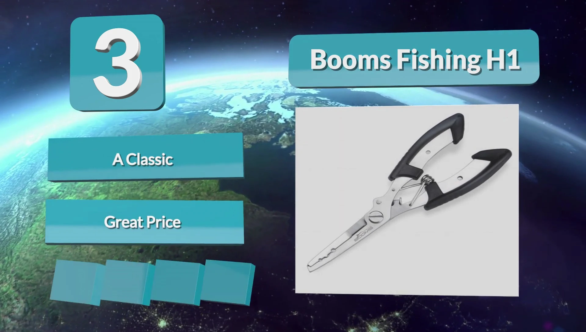 Close-up of Booms Fishing H1 Pliers