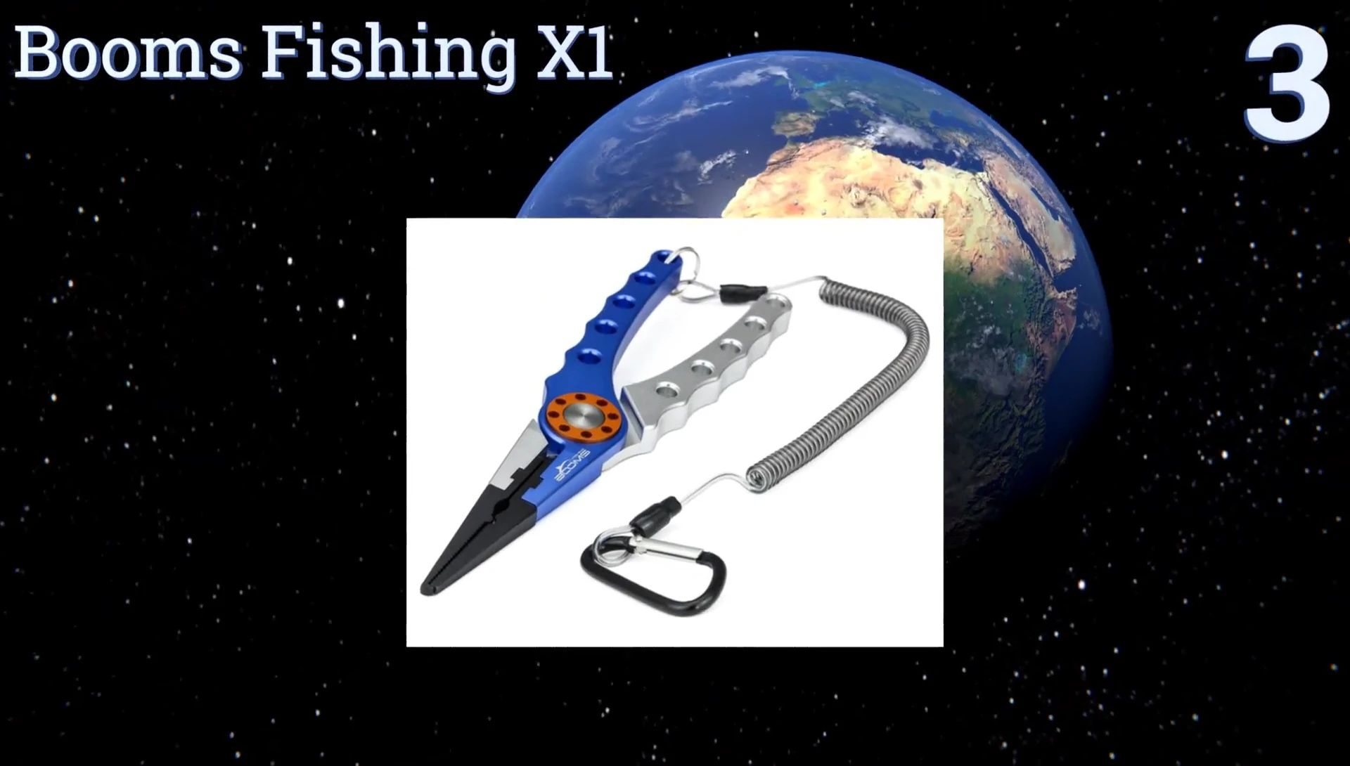 The Boom Fishing X1 Fishing Pliers