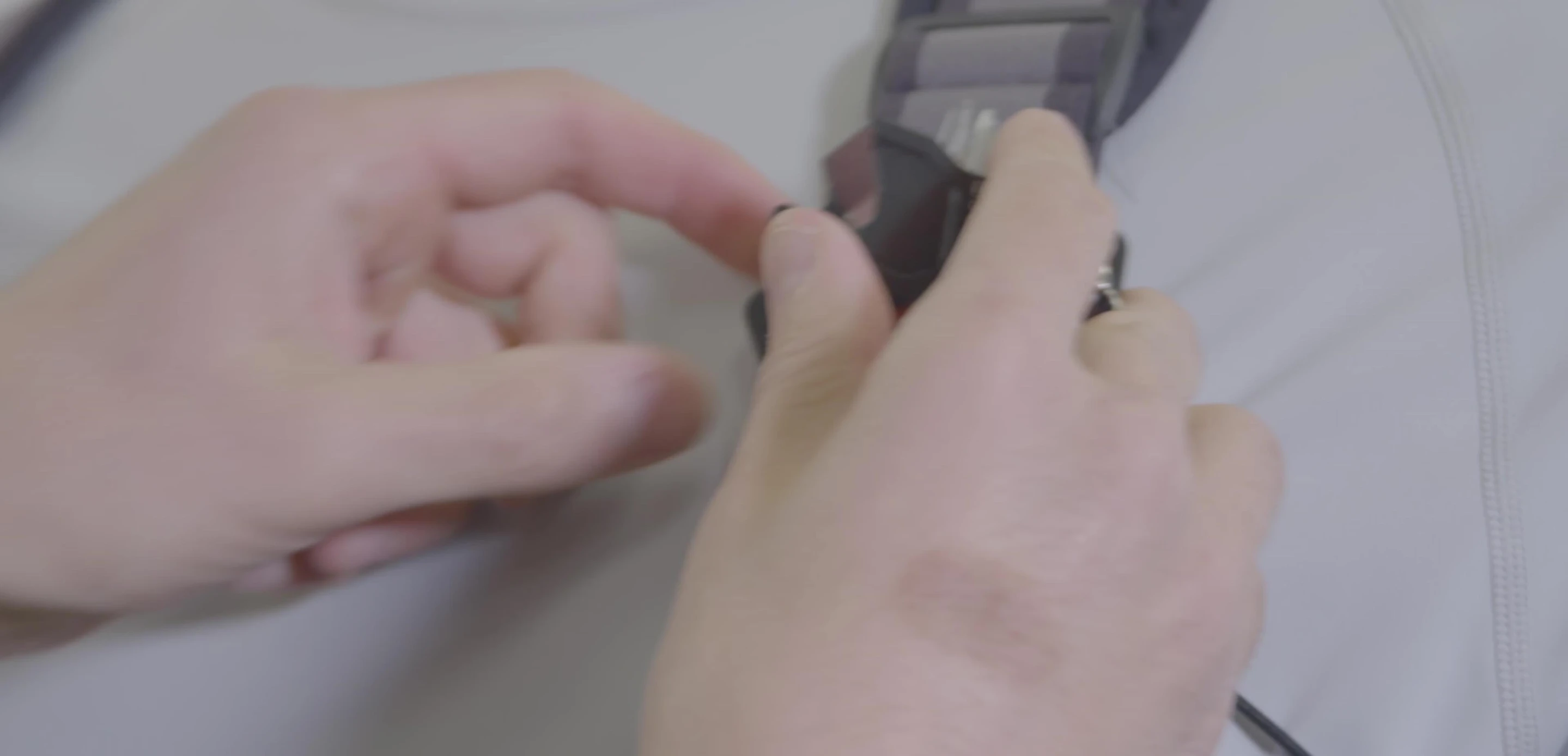The plier securely fitted within the holster.