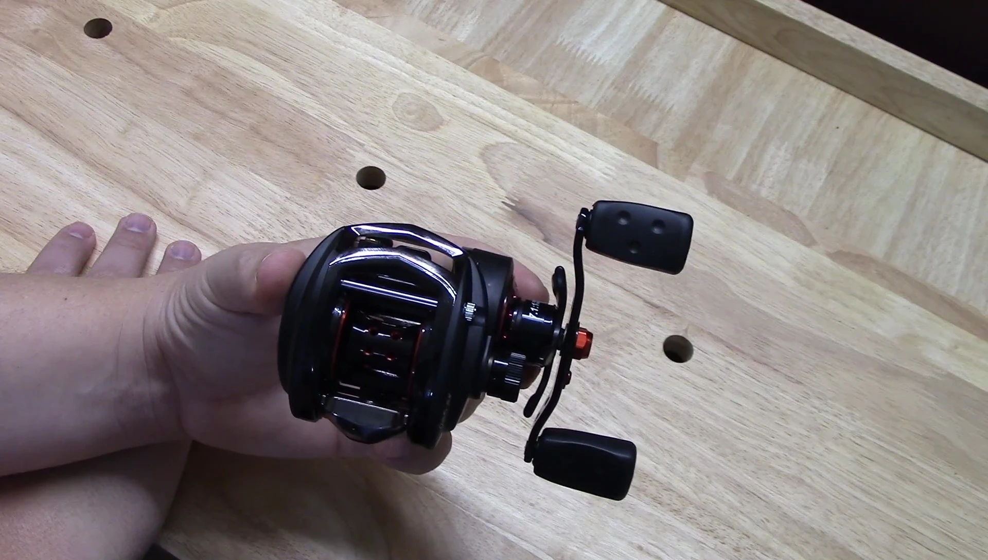Shot showing the reel's price