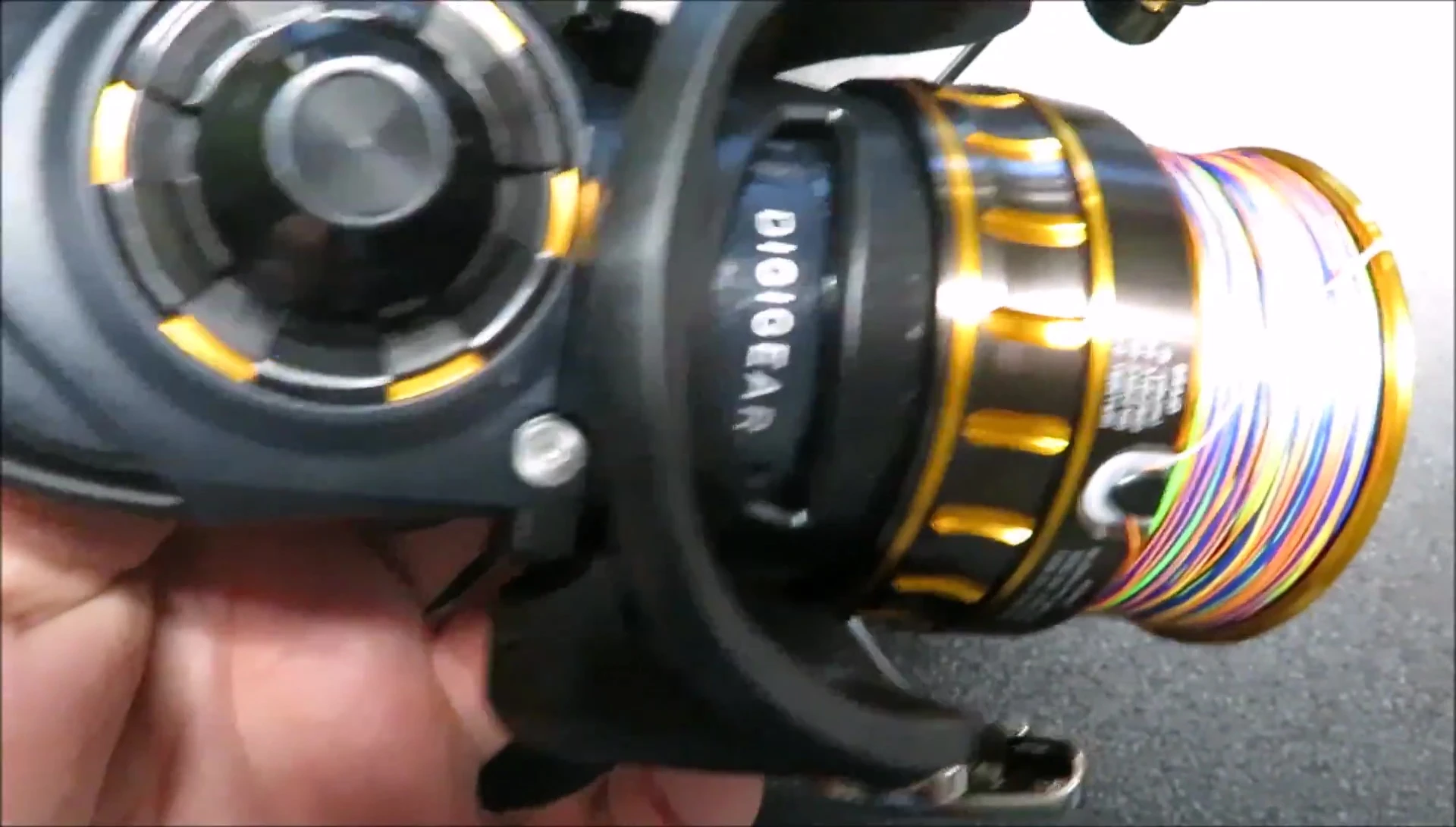 Summary shot of the Daiwa BG reel.