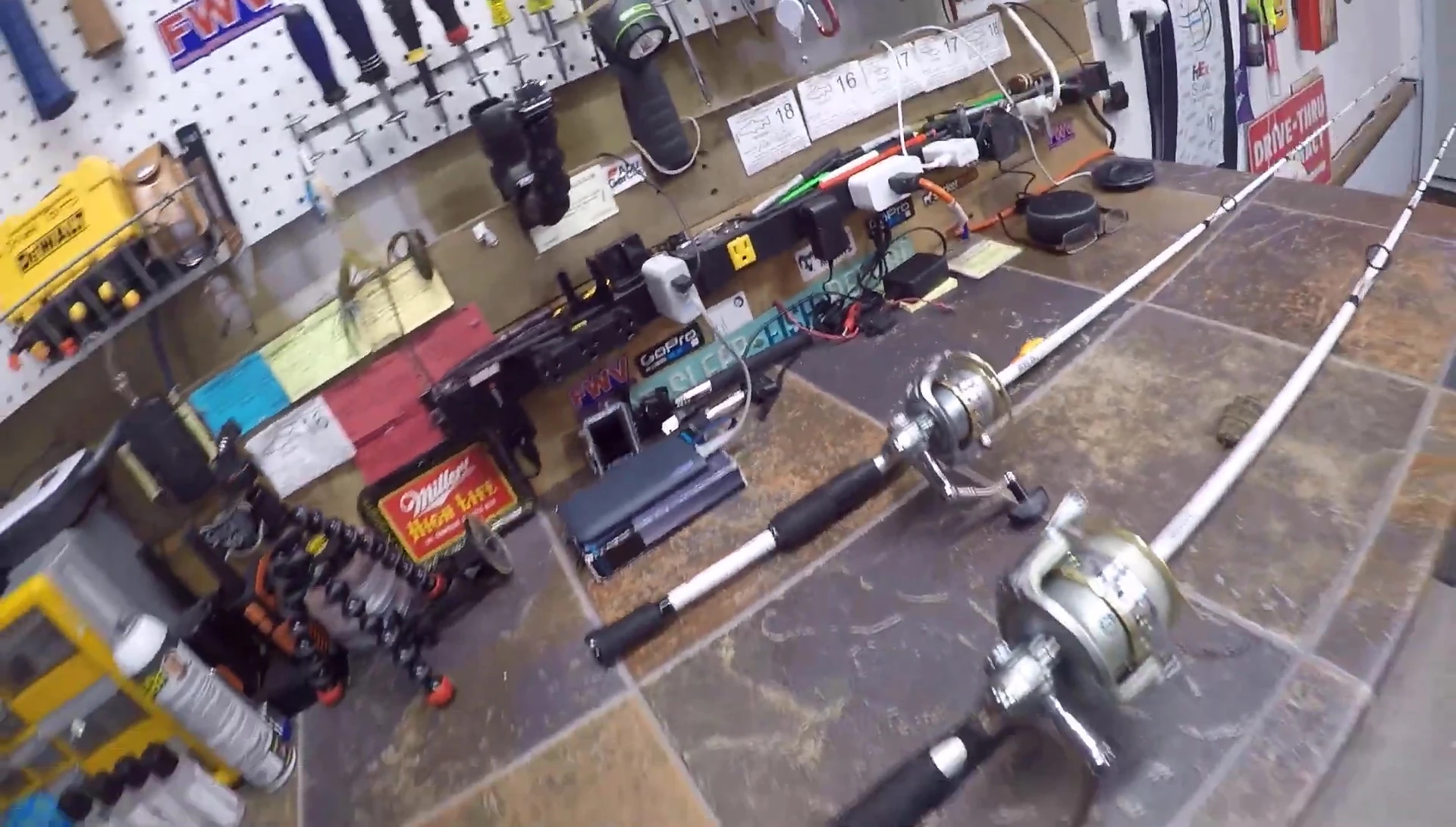 Comparison shot showing both the Pflueger Arbor 7940 and 7930 reels.