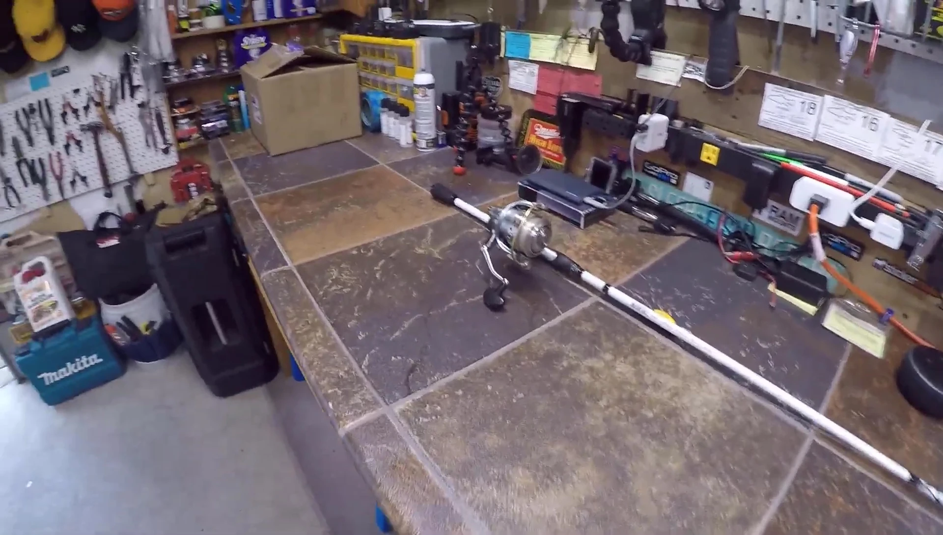 The reviewer giving his final thoughts on the Pflueger Arbor reel.