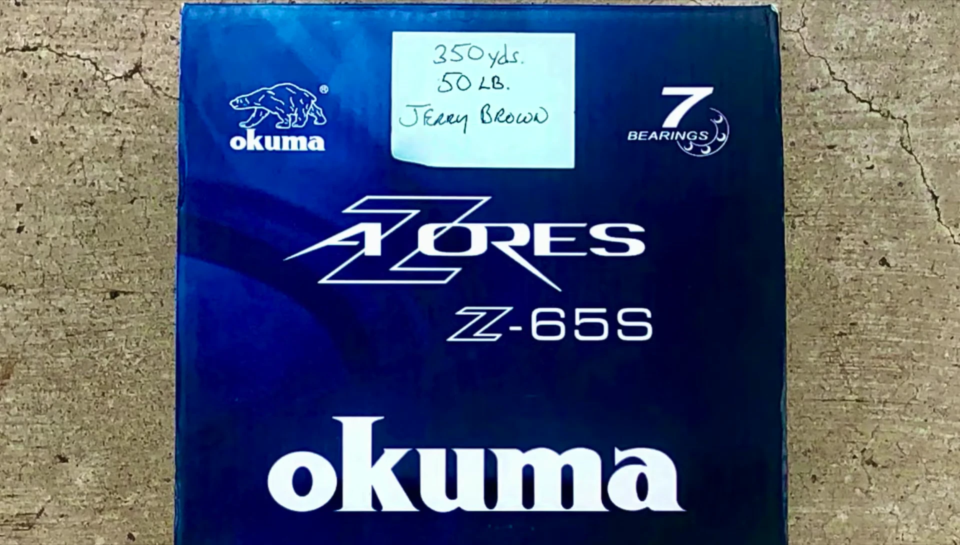 Side-by-side comparison of the original and blue Azores reels
