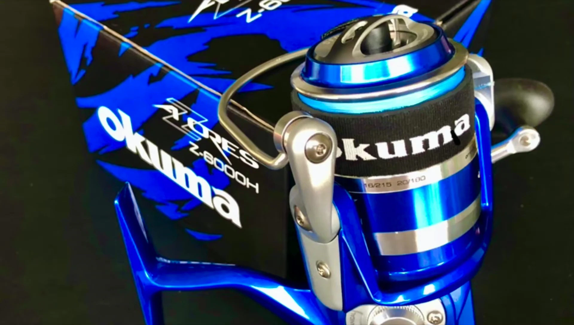 The new blue Azores reel