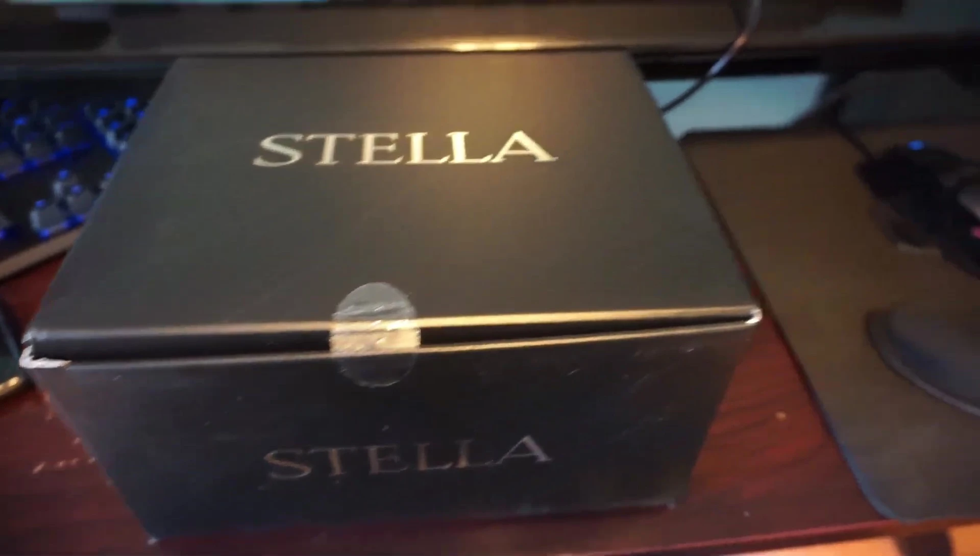 The Shimano Stella reel box