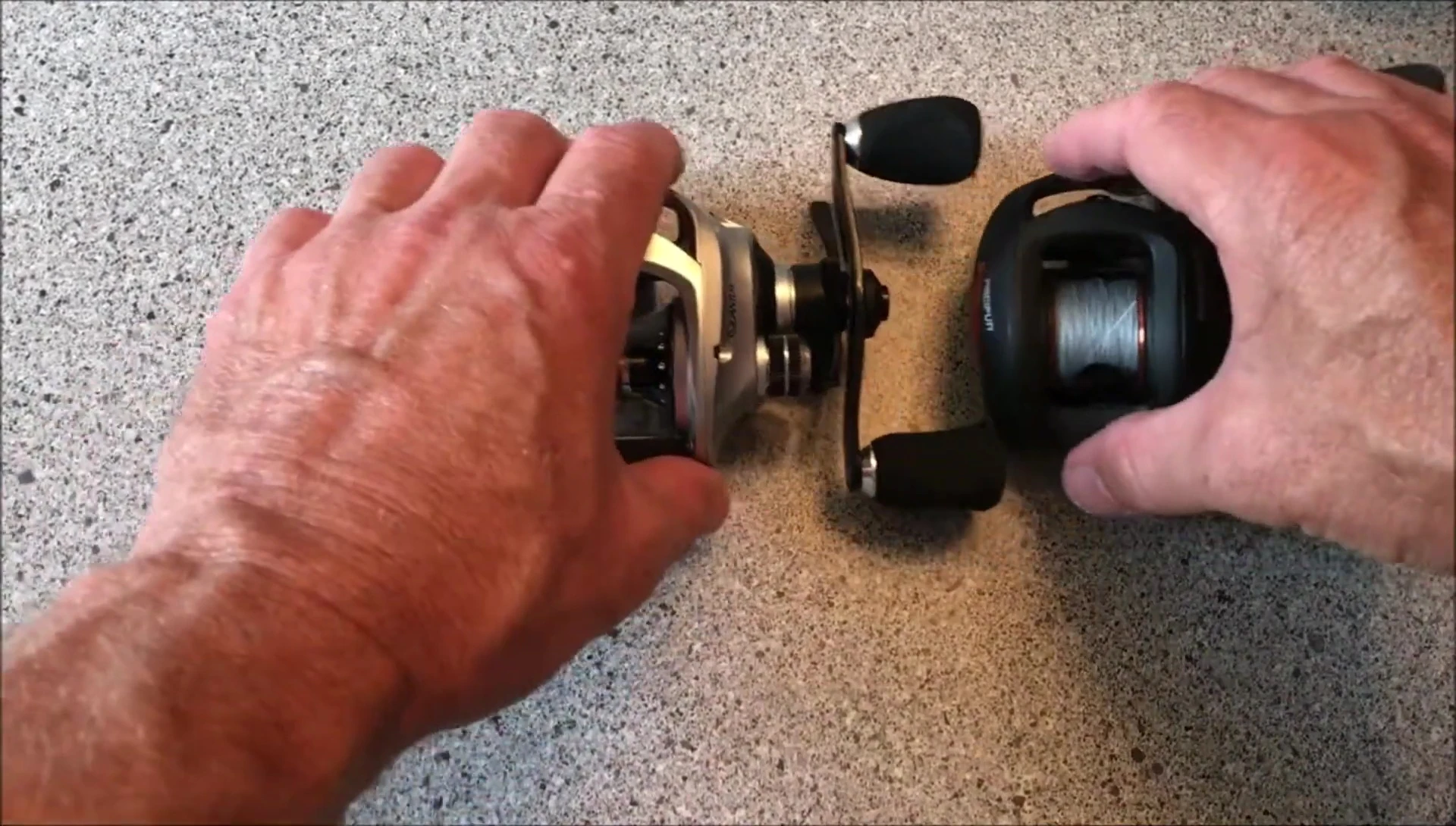 Screenshot of the 13 Fishing Phantom X reel.