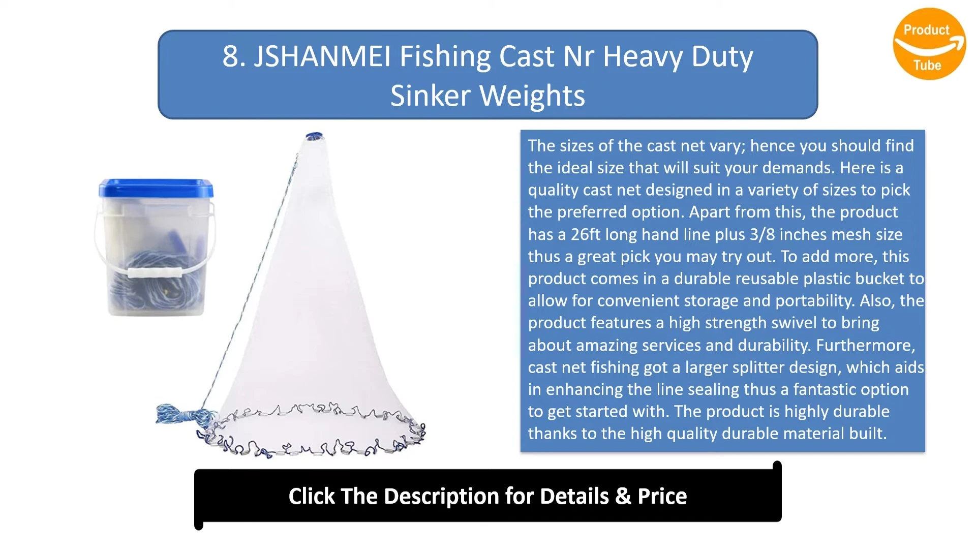 Durable plastic bucket