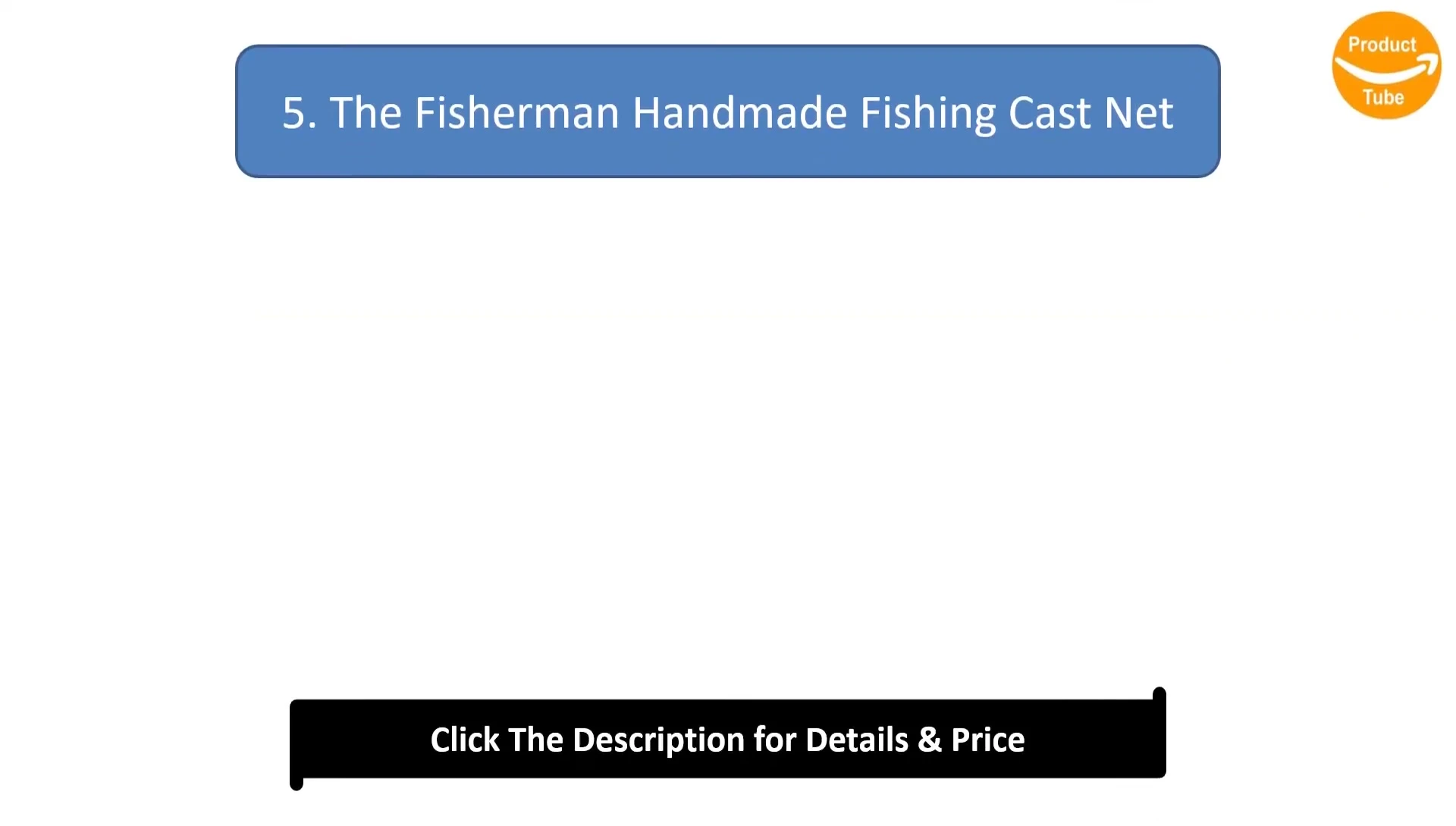 The Fisherman Handmade Cast Net